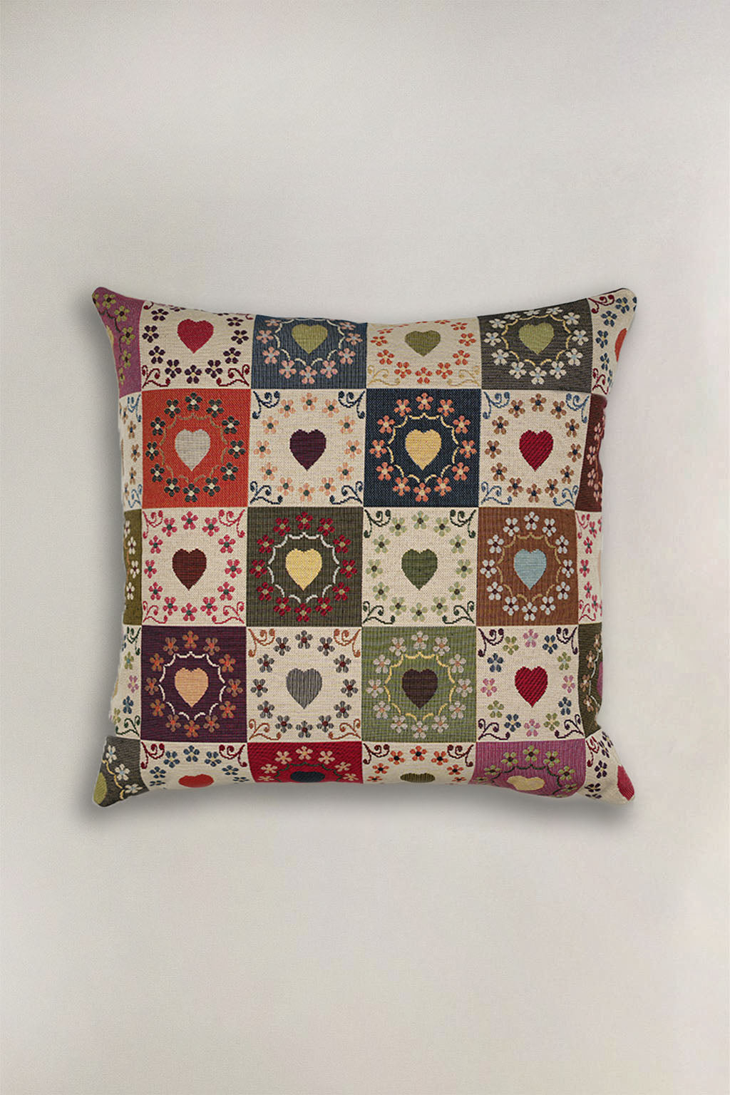 FODERA CUSCINO GOBELIN PATCHWORK