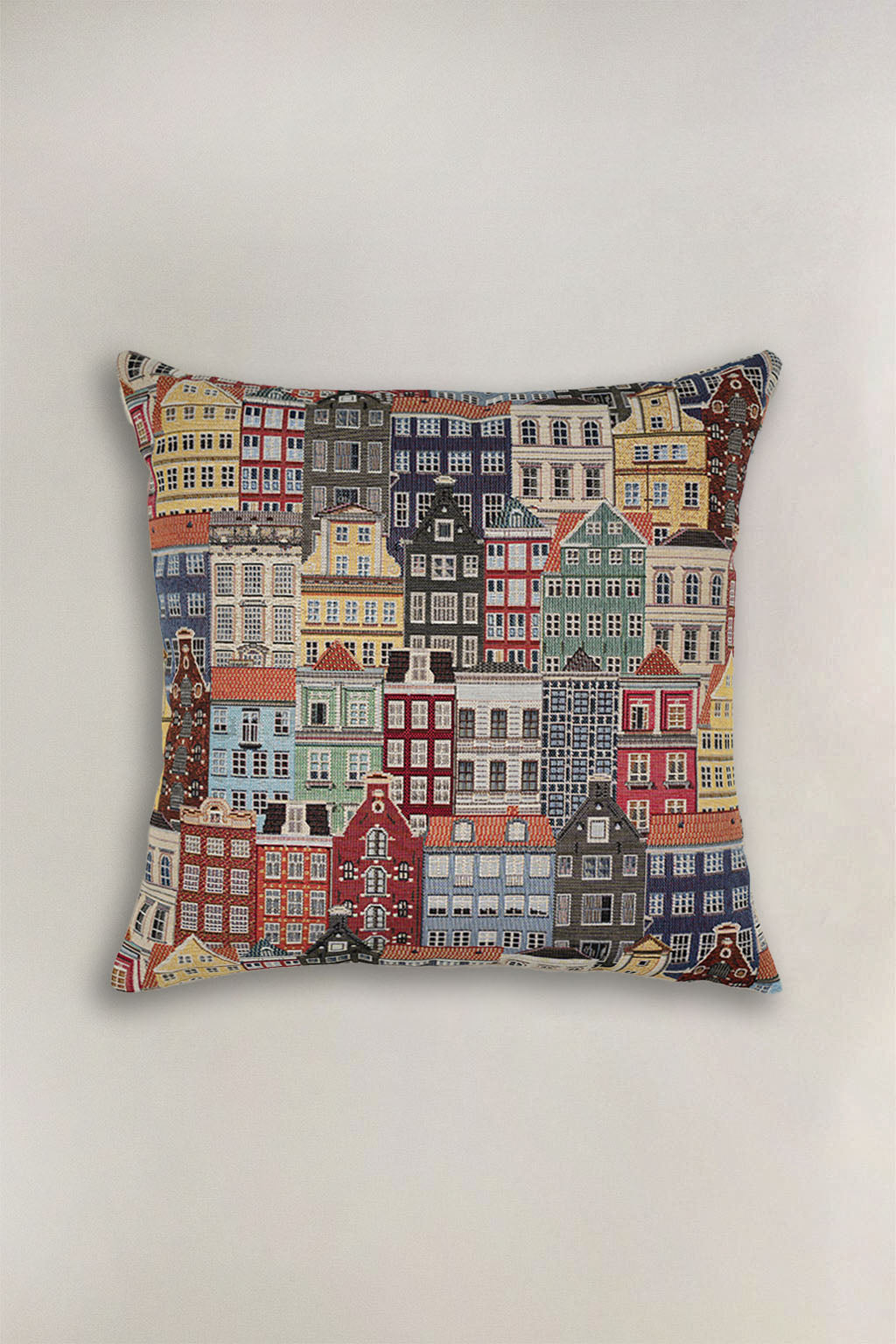 FODERA CUSCINO GOBELIN TOWNSCAPE