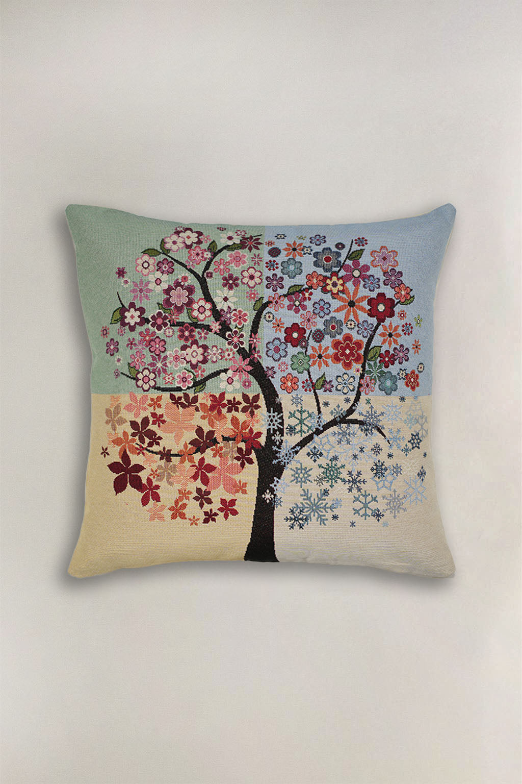 FODERA CUSCINO GOBELIN ALBERO DELLA VITA