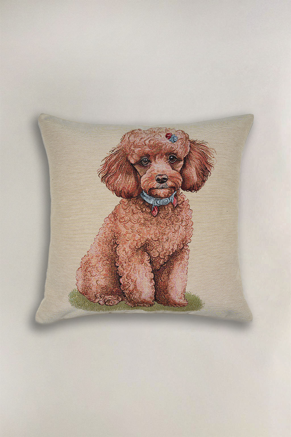 FODERA CUSCINO GOBELIN CANE BARBONCINO