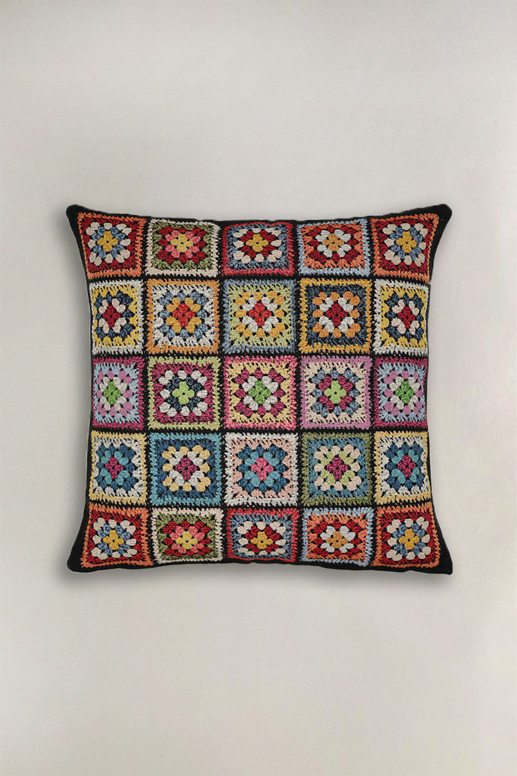 FODERA CUSCINO GOBELIN GRANNY SQUARE 2