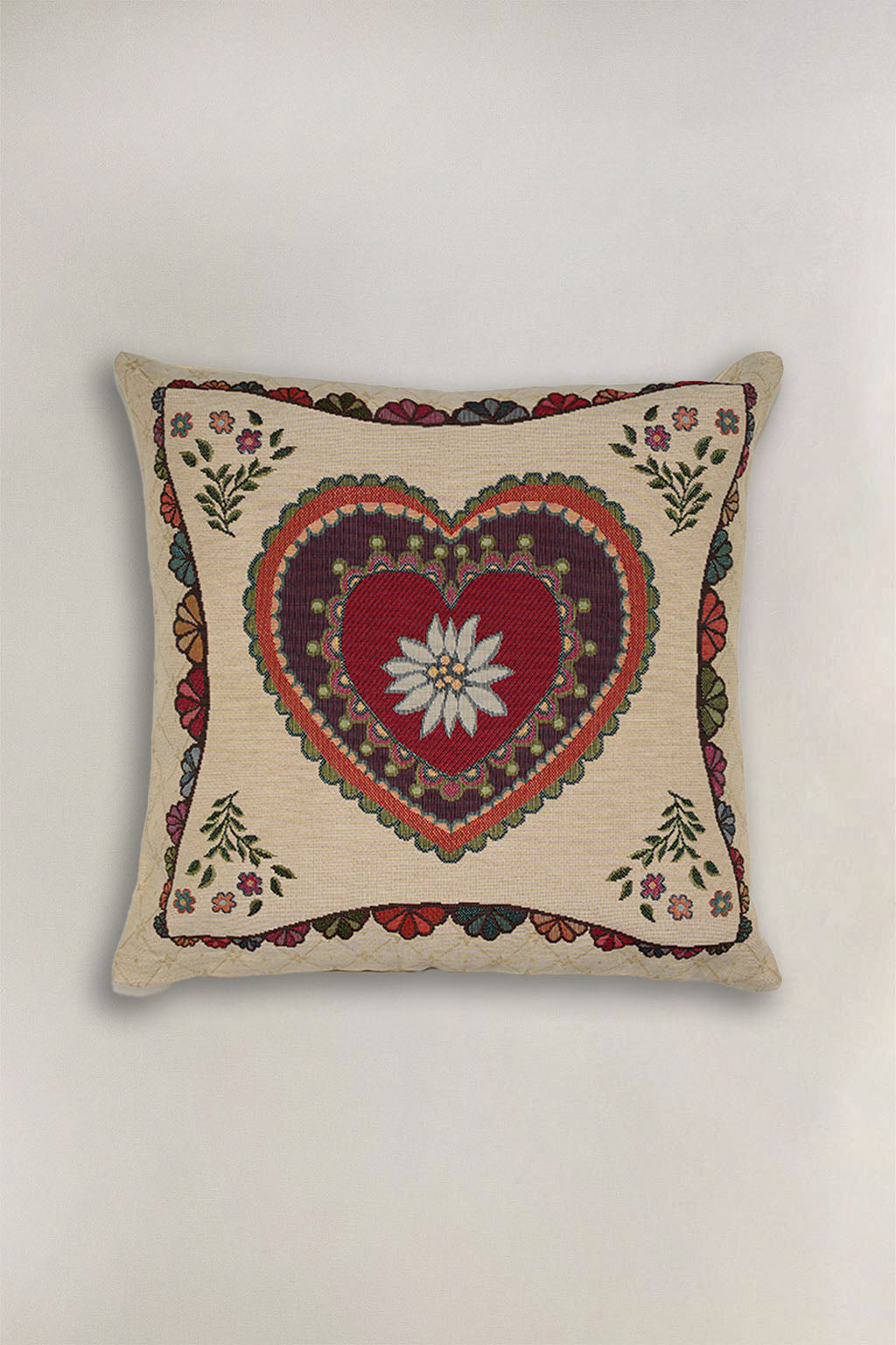 FODERA CUSCINO GOBELIN CUORE 2