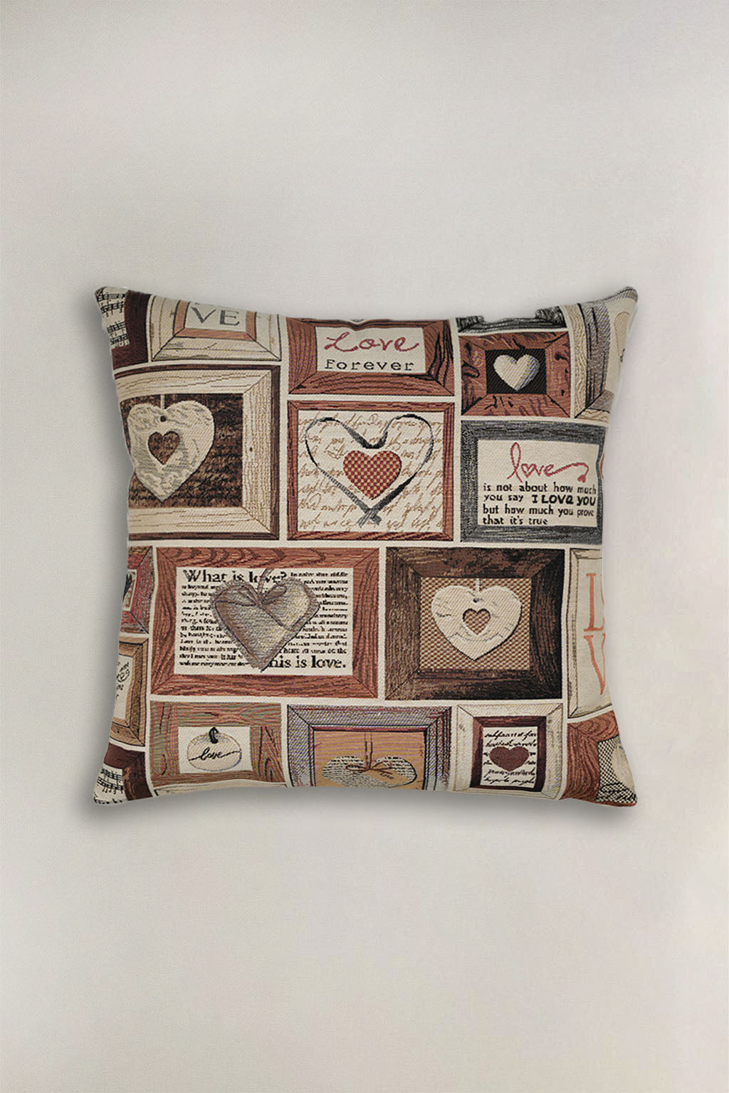 FODERA CUSCINO GOBELIN LOVE