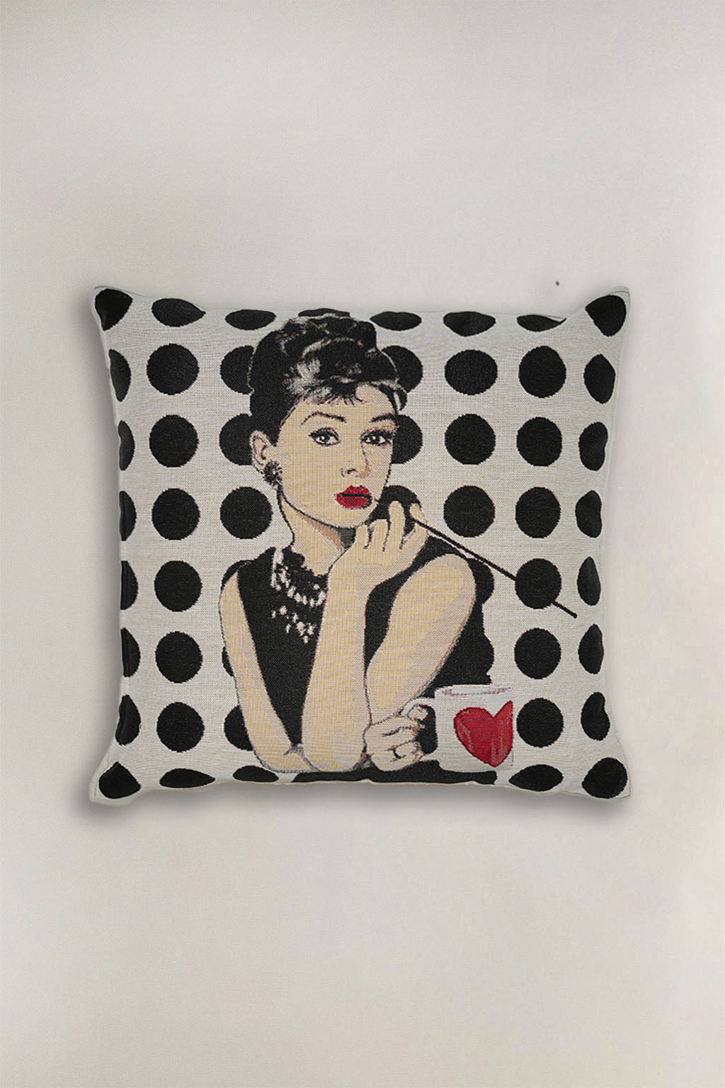 FODERA CUSCINO GOBELIN AUDREY HEPBURN