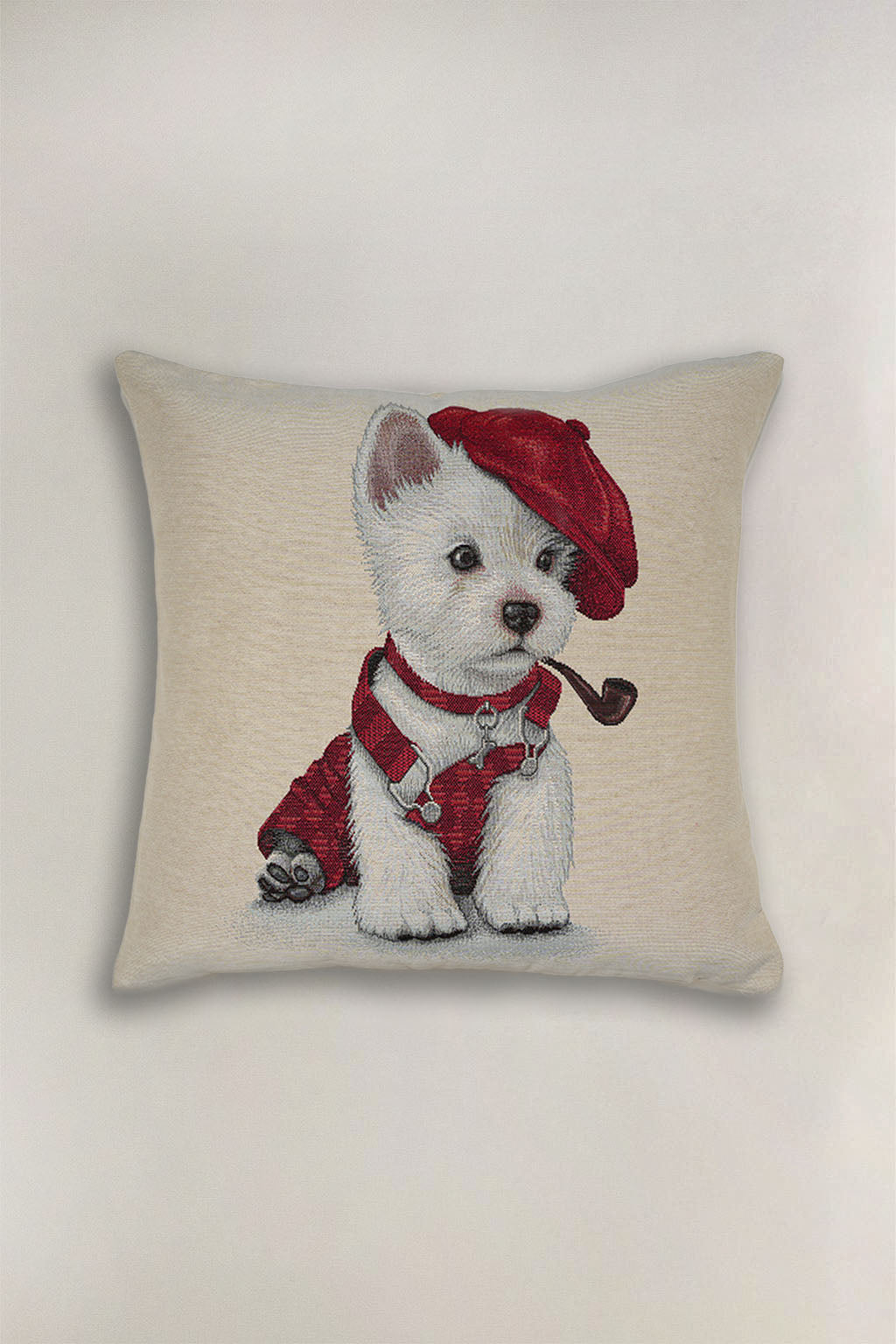 FODERA CUSCINO GOBELIN CANE DETECTIVE