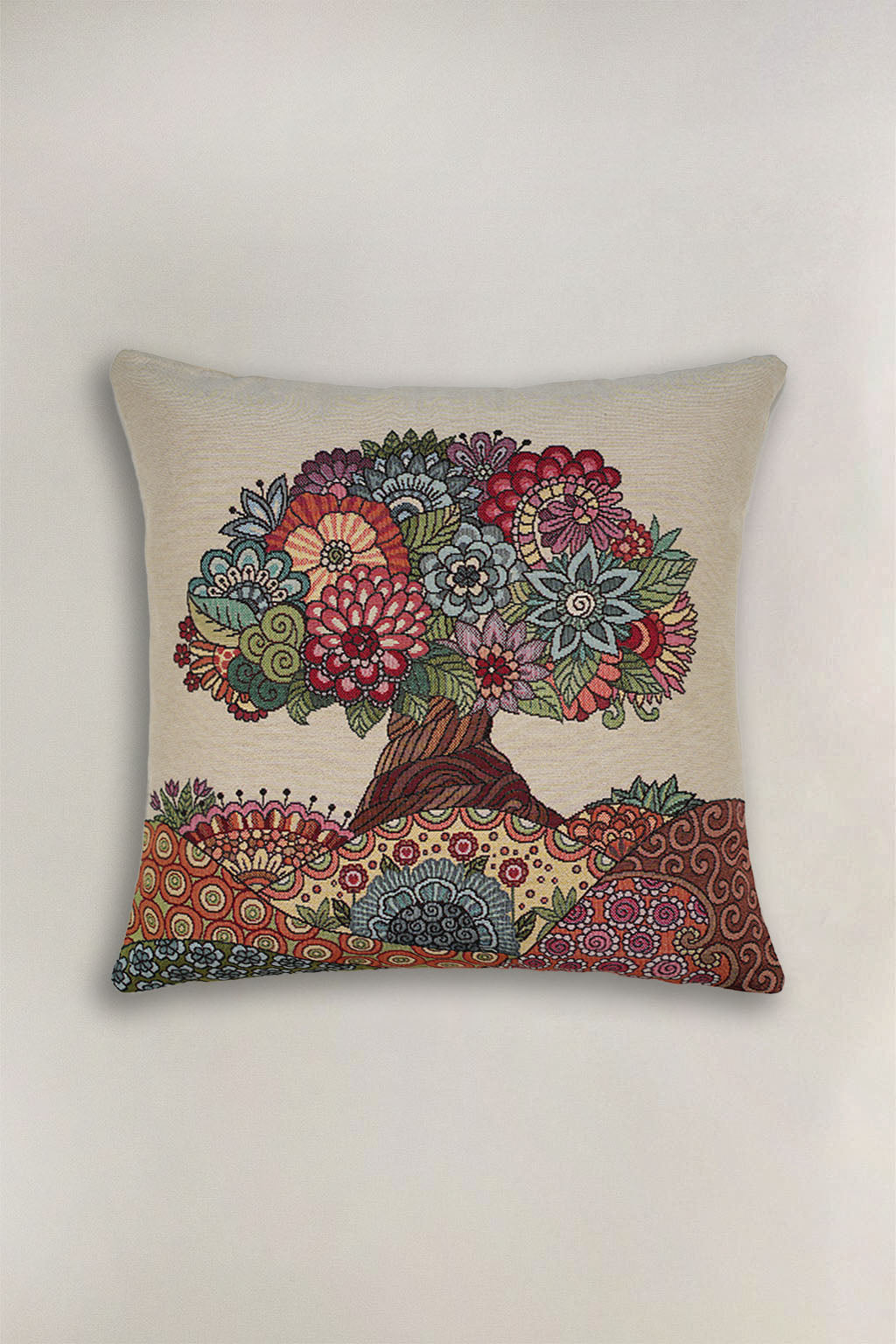 FODERA CUSCINO GOBELIN ALBERO DELLA VITA 2