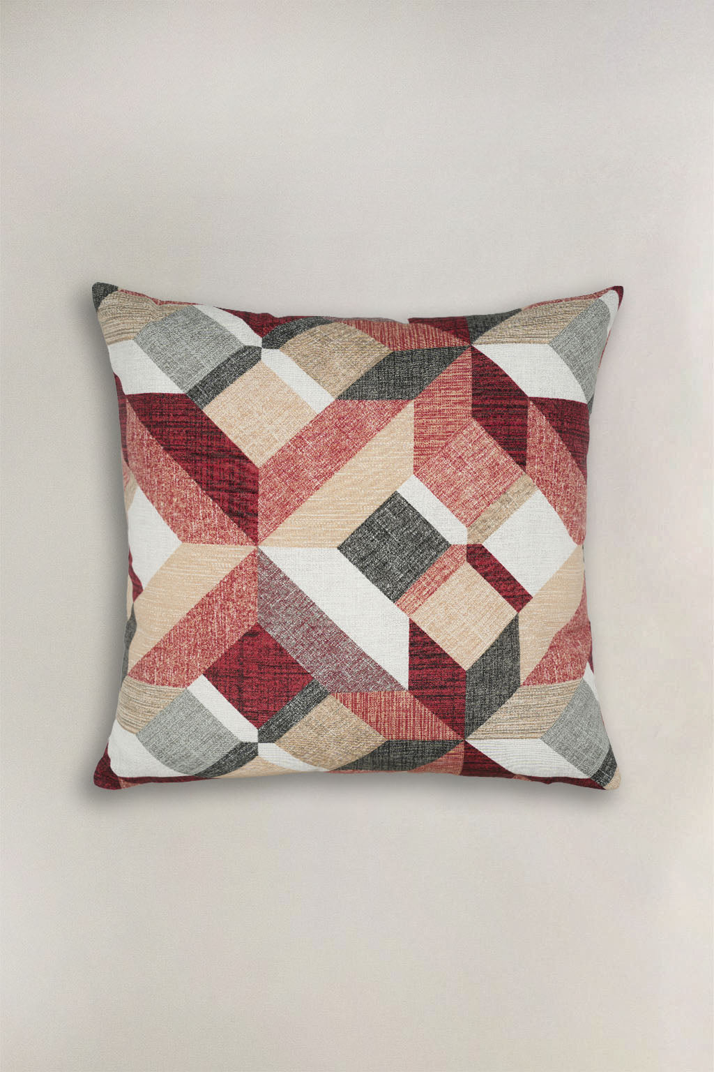 FODERA CUSCINO LONETA CUBO ROSSO