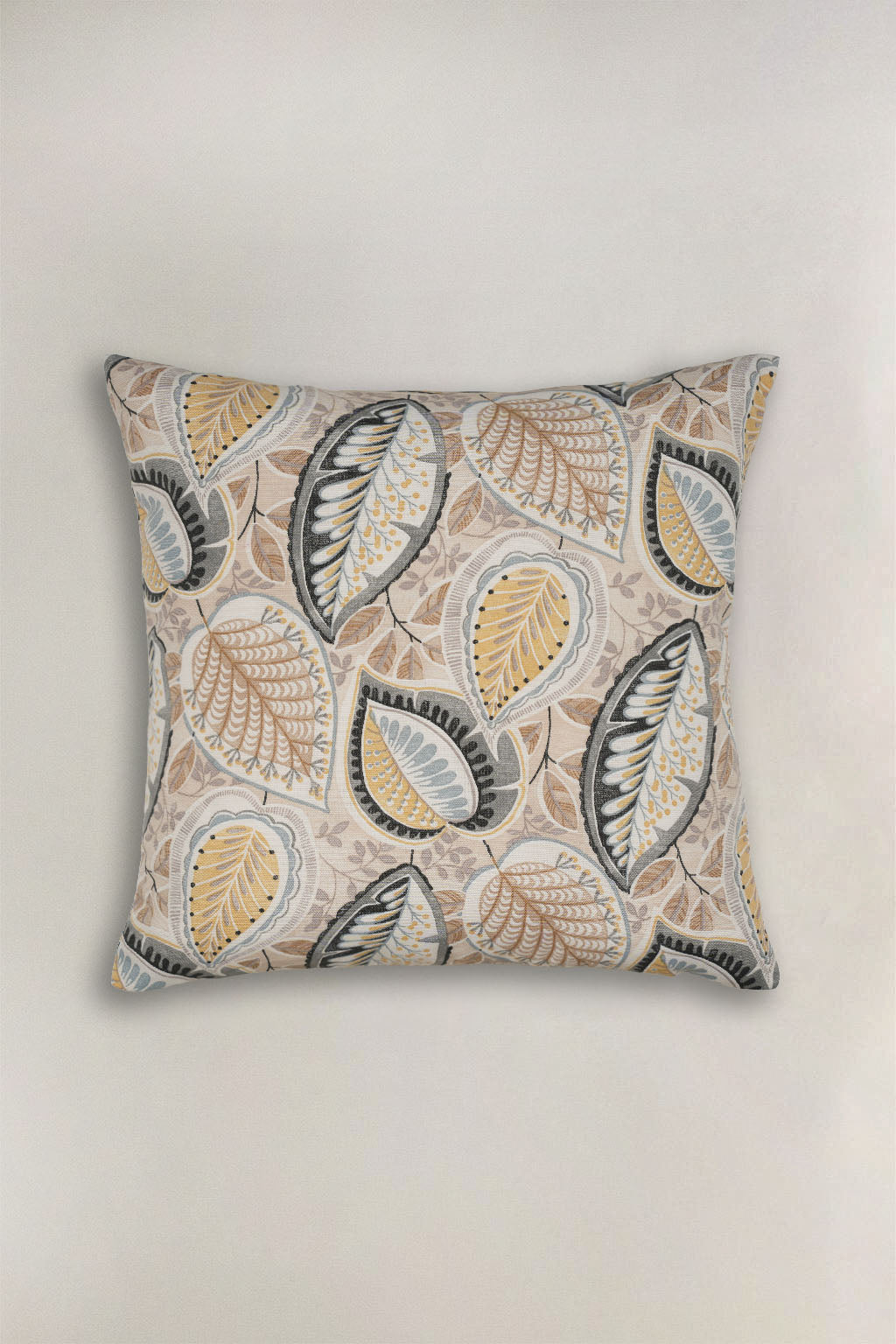 FODERA CUSCINO LONETA FOLIAGE BEIGE