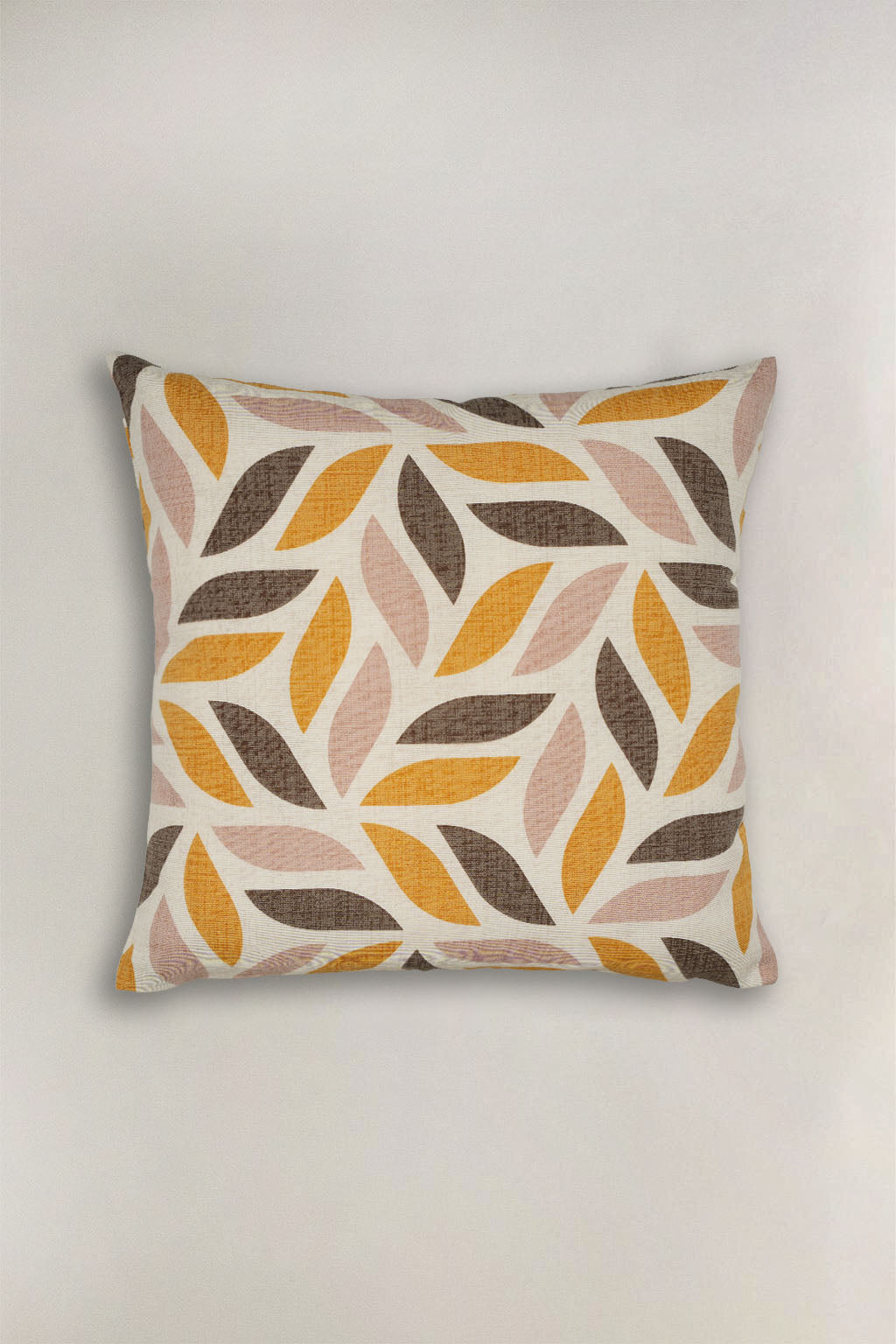 FODERA CUSCINO LONETA FOGLIA ARANCIONE