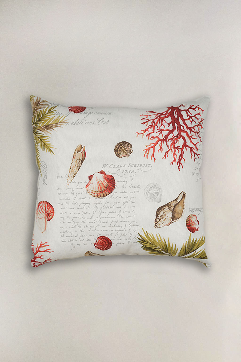 FODERA CUSCINO LONETA CONCHIGLIA ROSSO