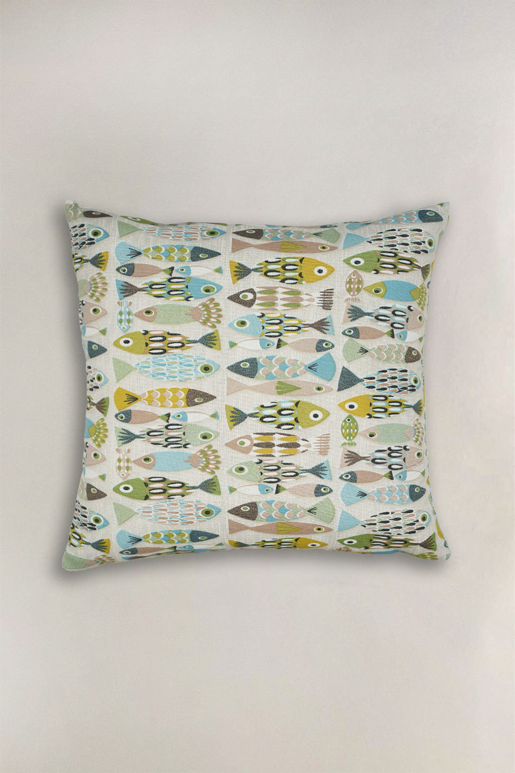 FODERA CUSCINO LONETA PESCE VERDE