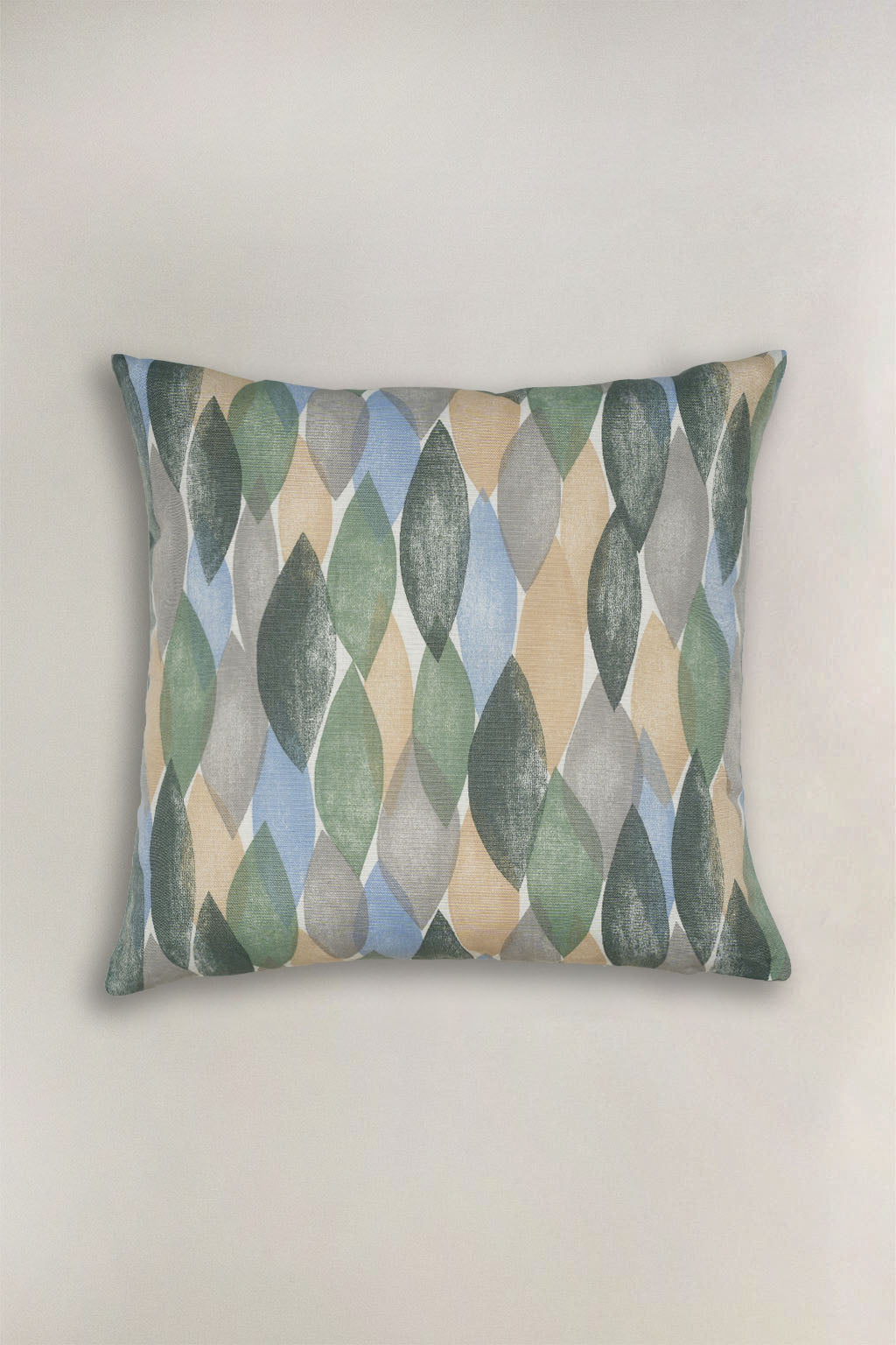 FODERA CUSCINO LONETA LEAF GRIGIO