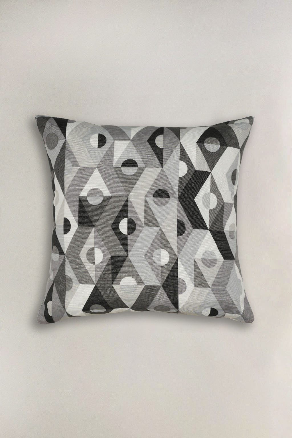 FODERA CUSCINO LONETA ROMBO GRIGIO