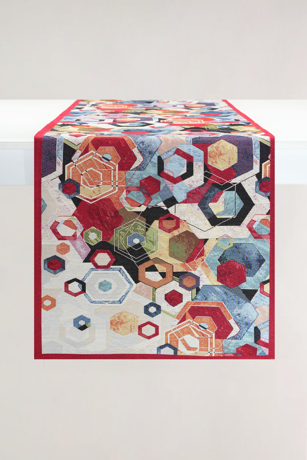 RUNNER GOBELIN GEOMETRICO