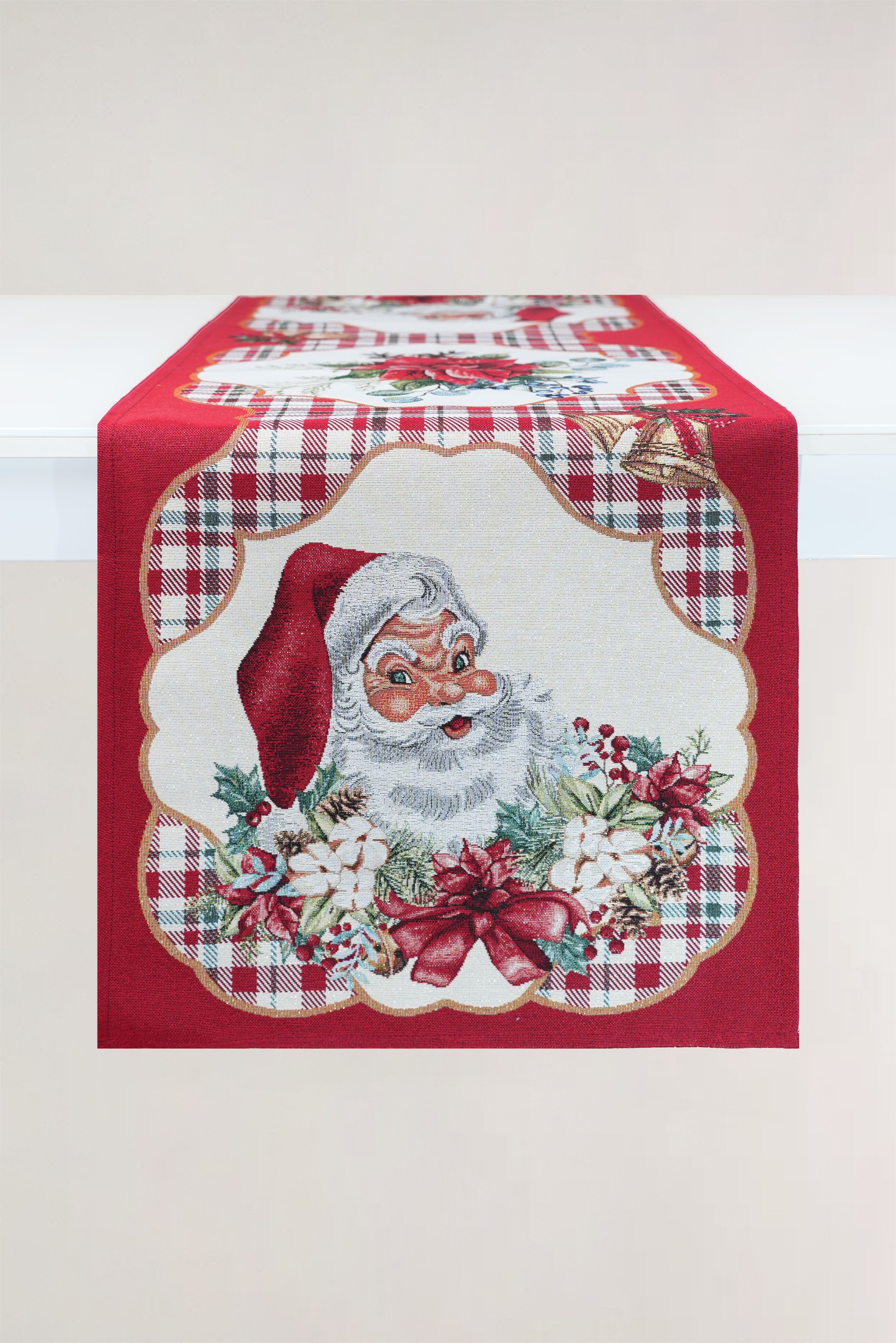 RUNNER GOBELIN NATALIZIO BABBO NATALE