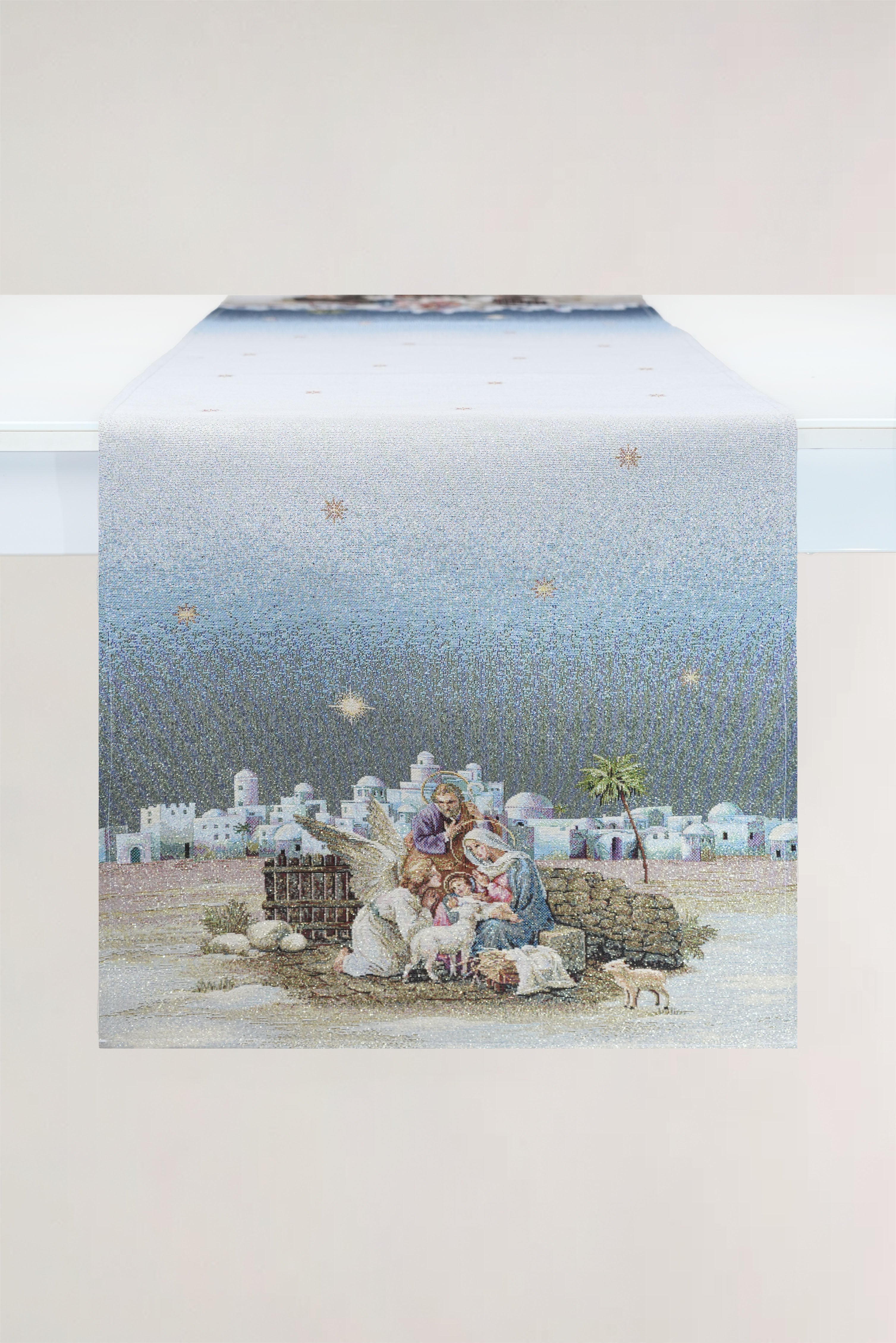 RUNNER GOBELIN NATALIZIO RELIGIOSO