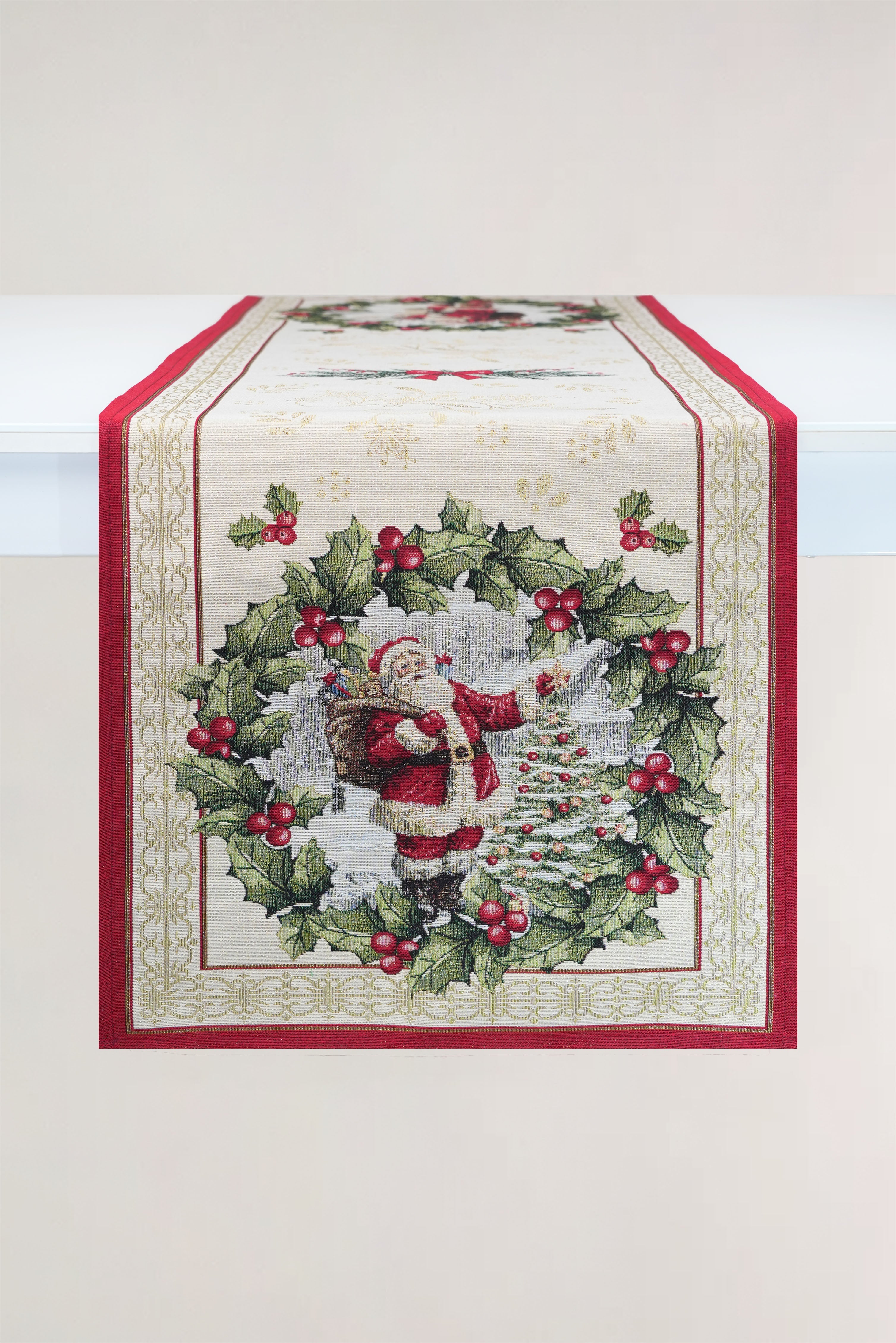 RUNNER GOBELIN NATALIZIO BABBO NATALE 4