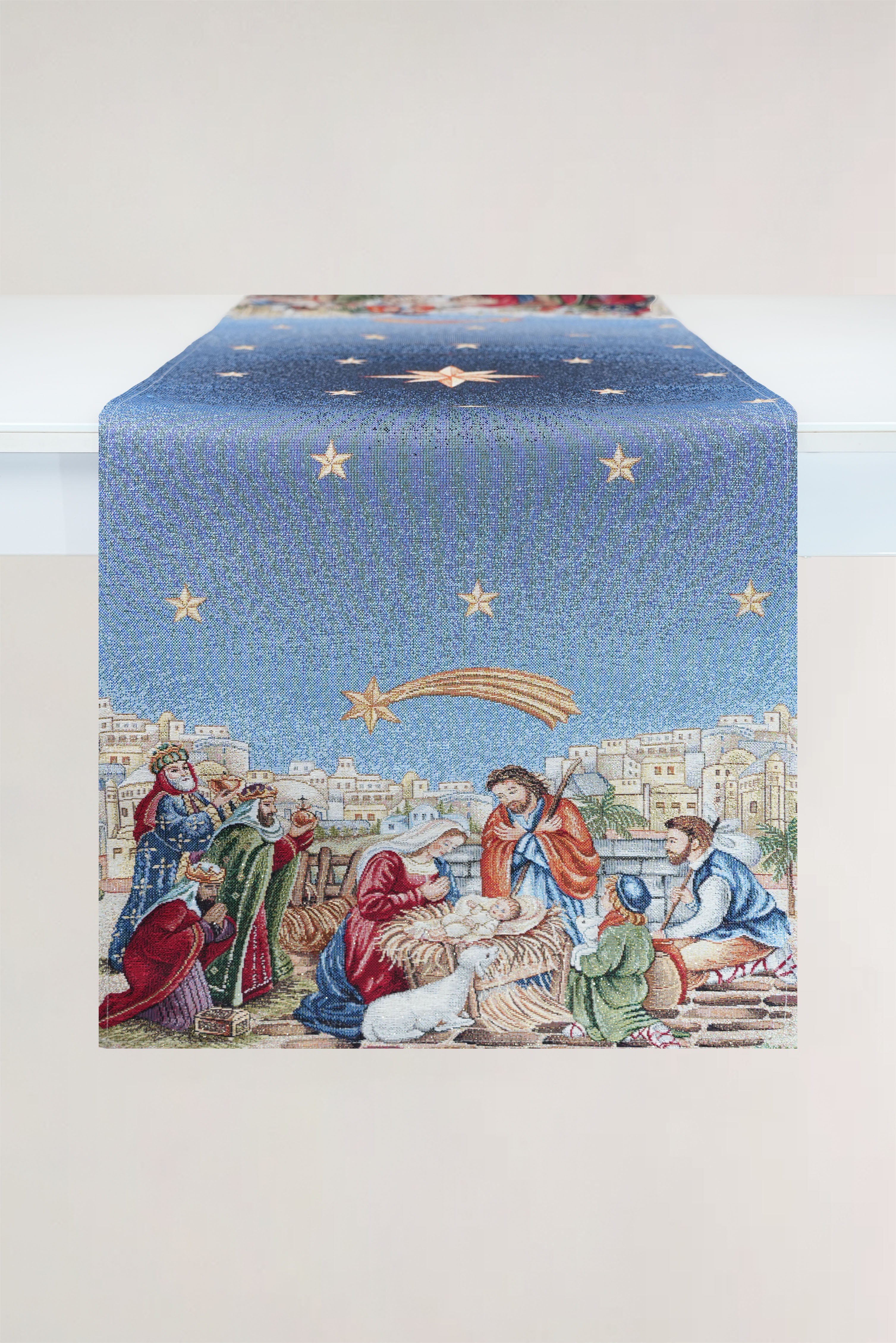 RUNNER GOBELIN NATALIZIO RELIGIOSO 1