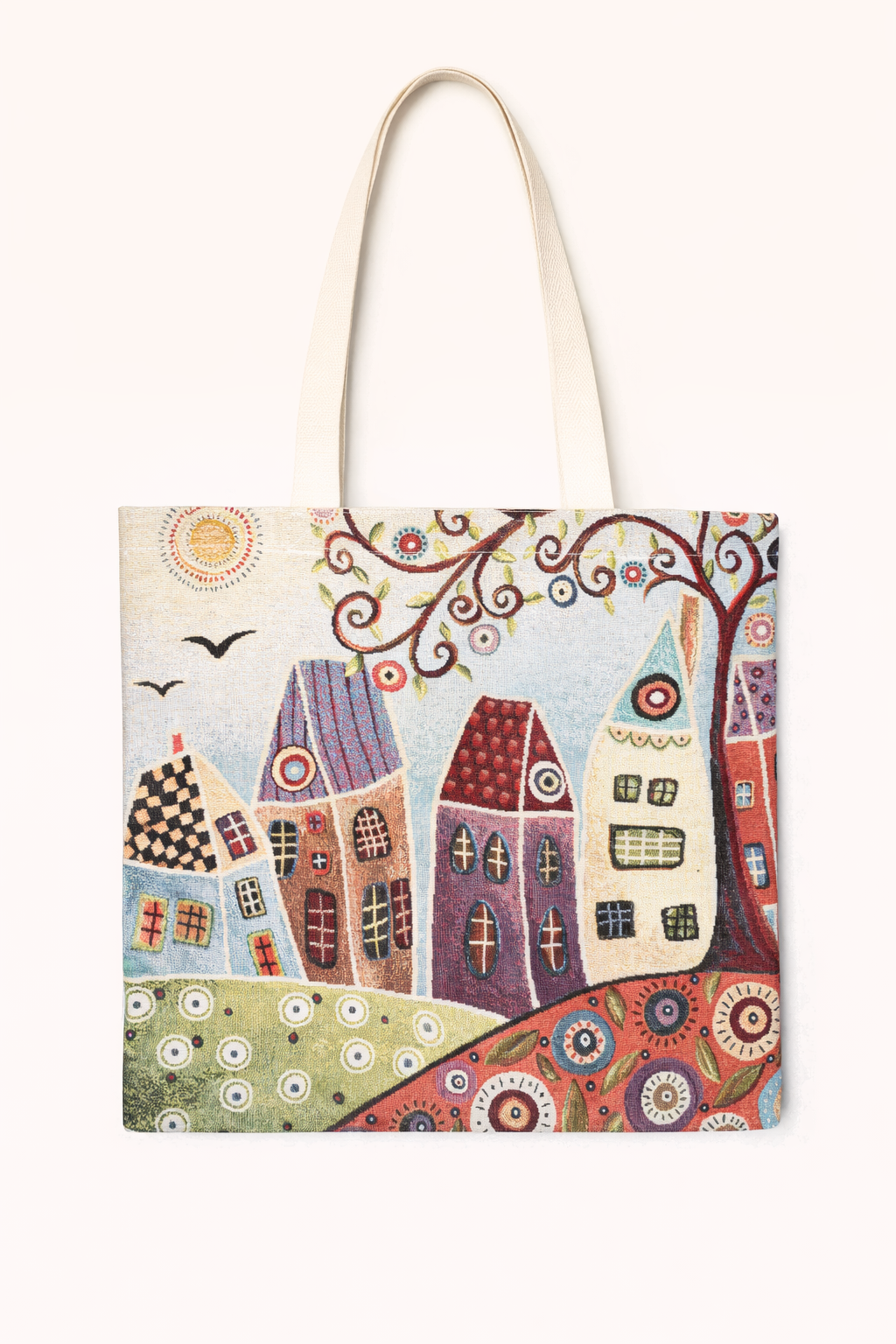SHOPPING BAG VILLAGGIO COLORATO 1