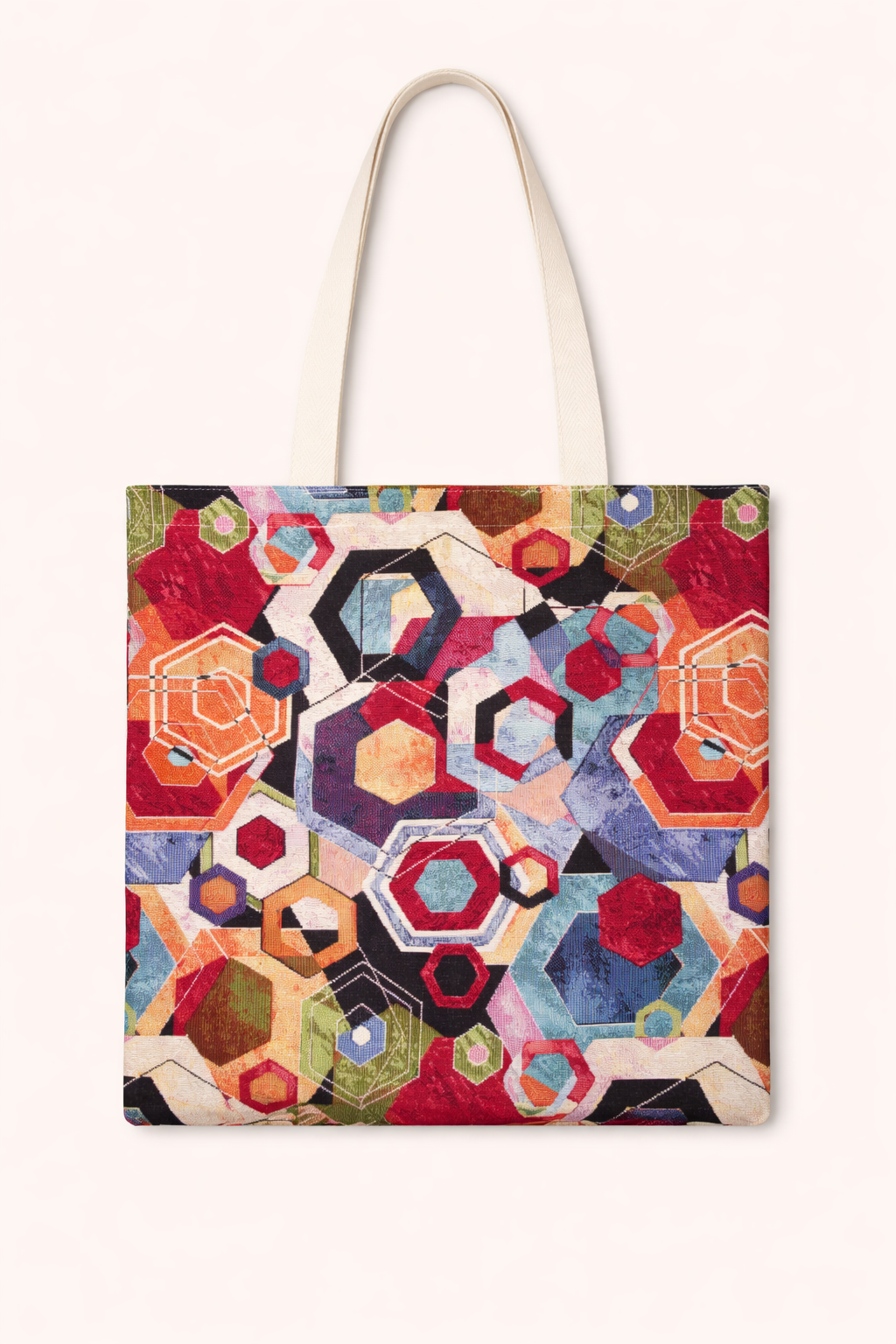 SHOPPING BAG GEOMETRICO