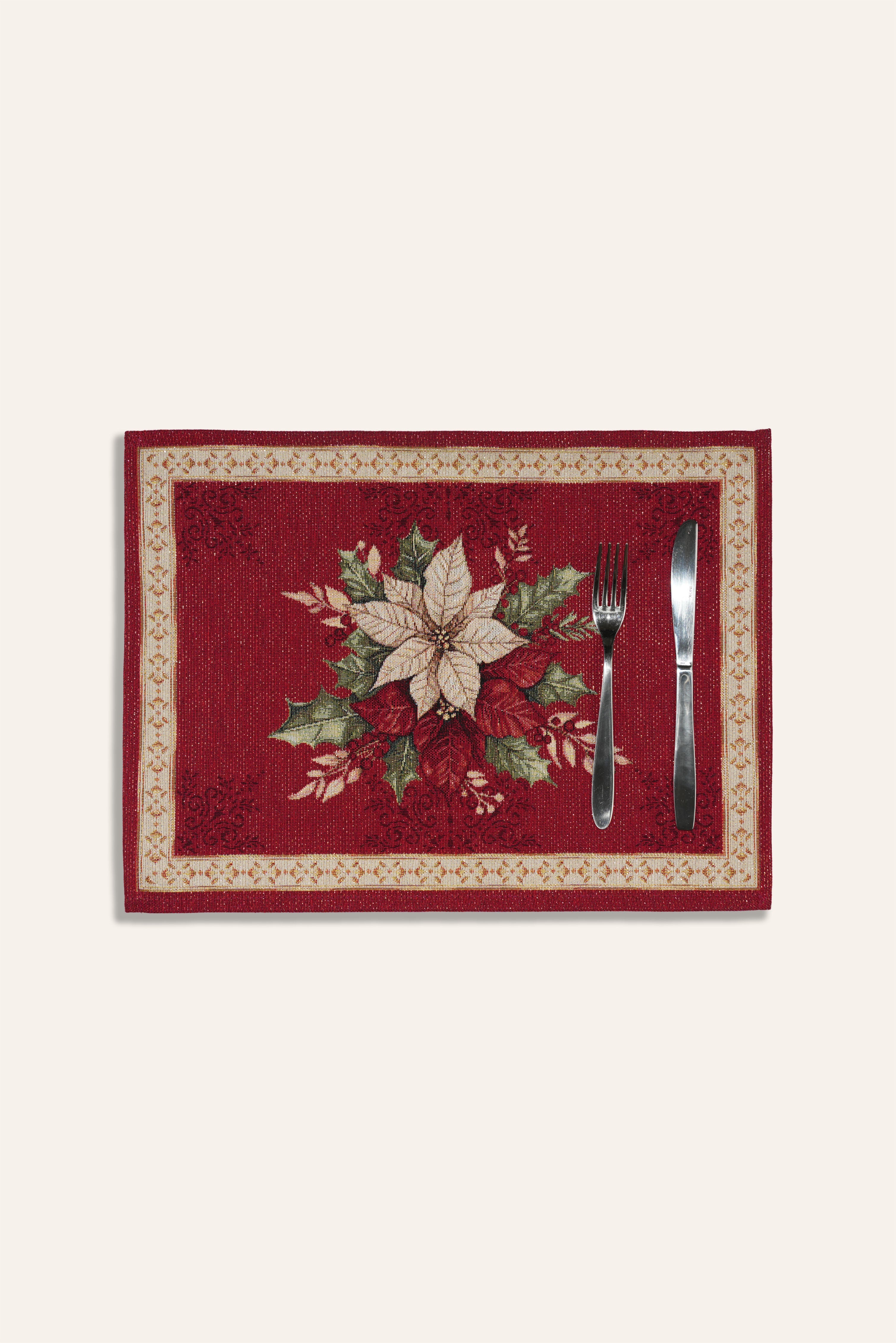 TOVAGLIETTA GOBELIN NATALIZIO FIORE 1