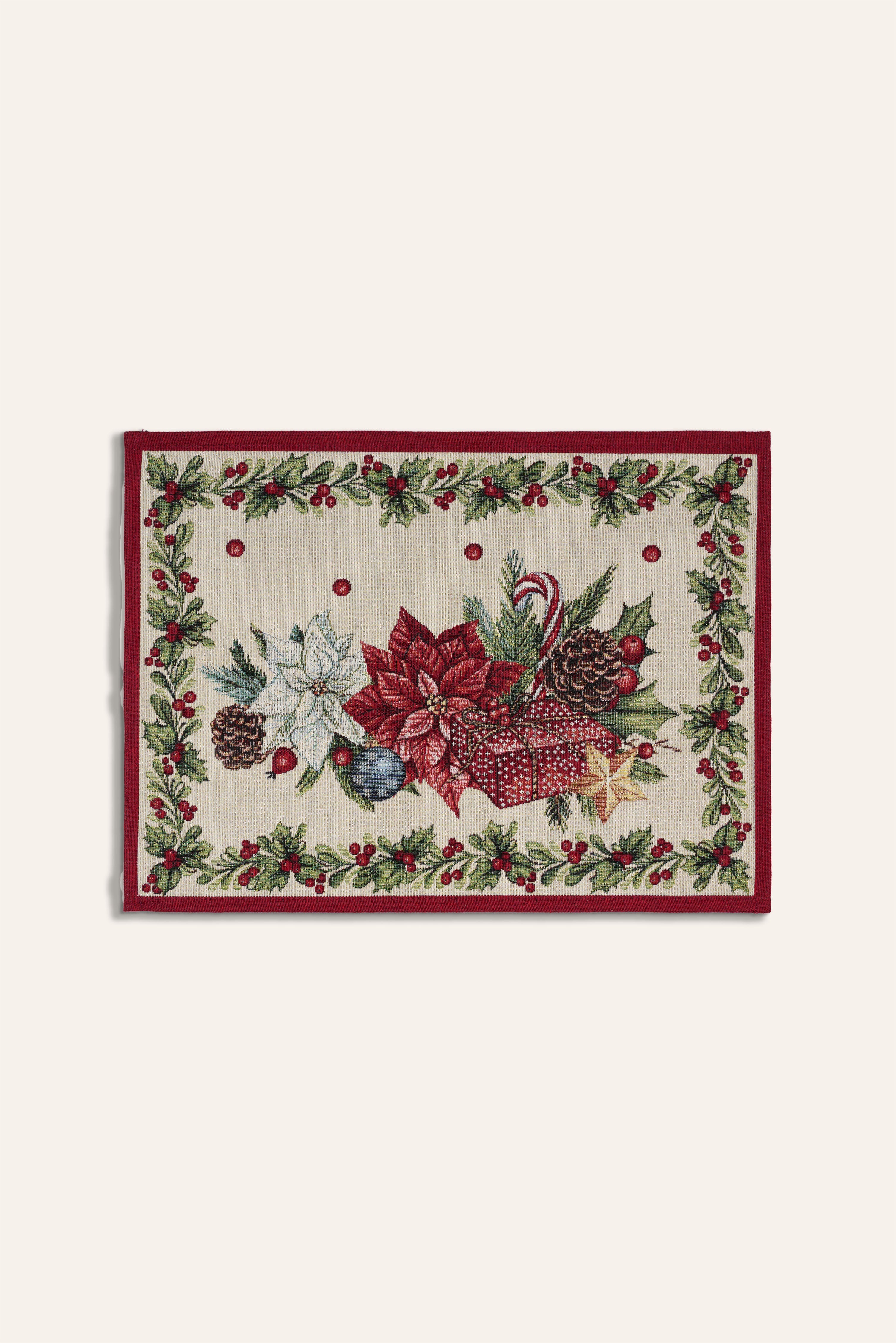 TOVAGLIETTA GOBELIN NATALIZIO FIORE 2