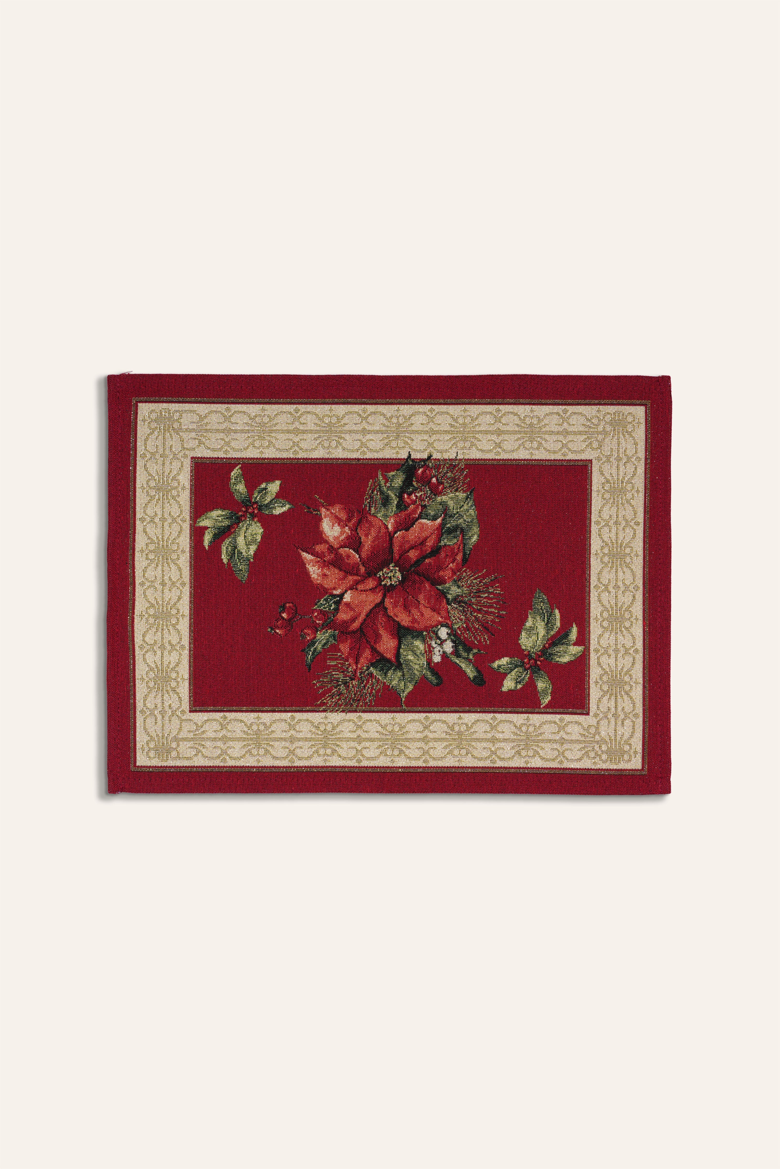 TOVAGLIETTA GOBELIN NATALIZIO FIORE 3