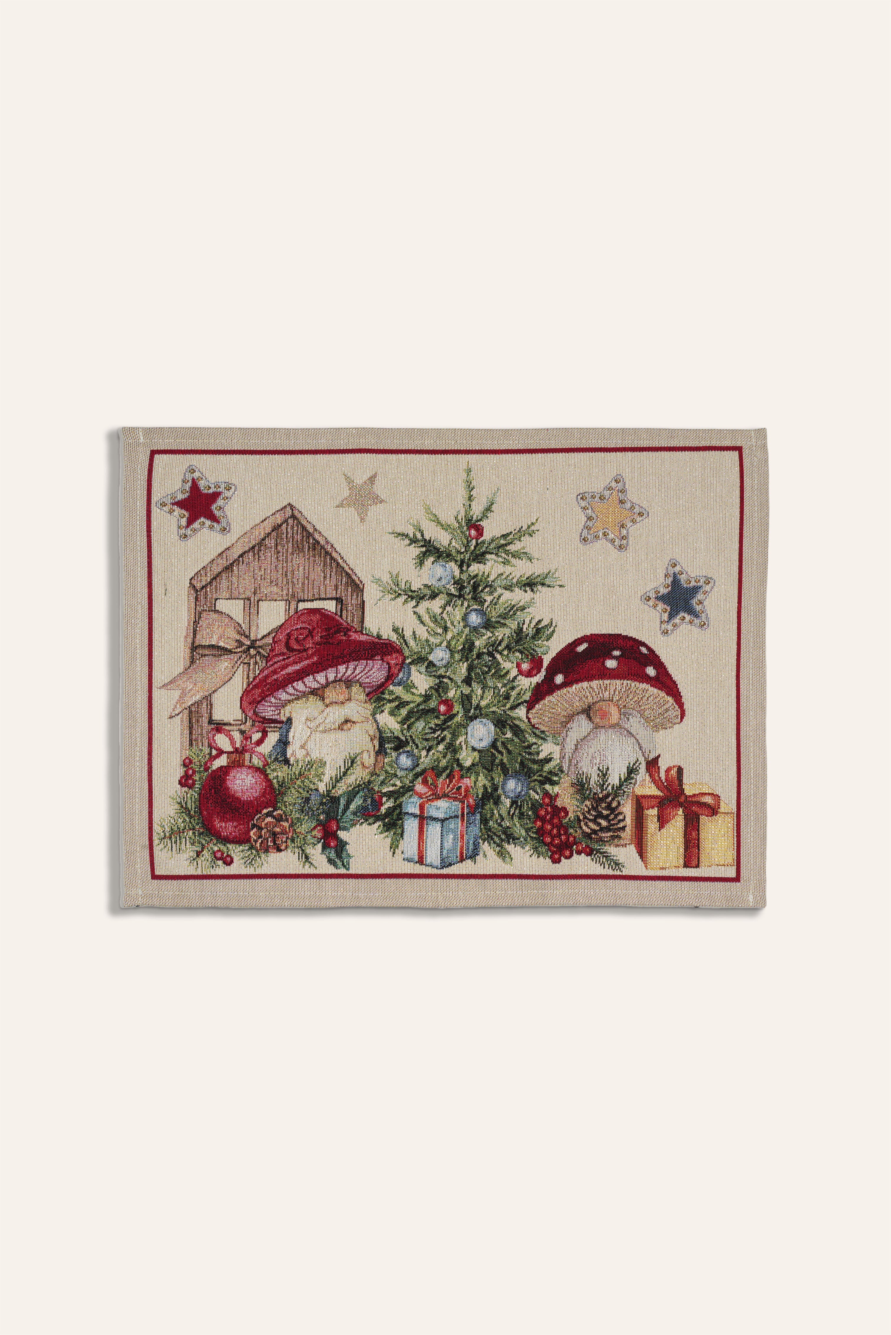 TOVAGLIETTA GOBELIN NATALIZIO GNOMO