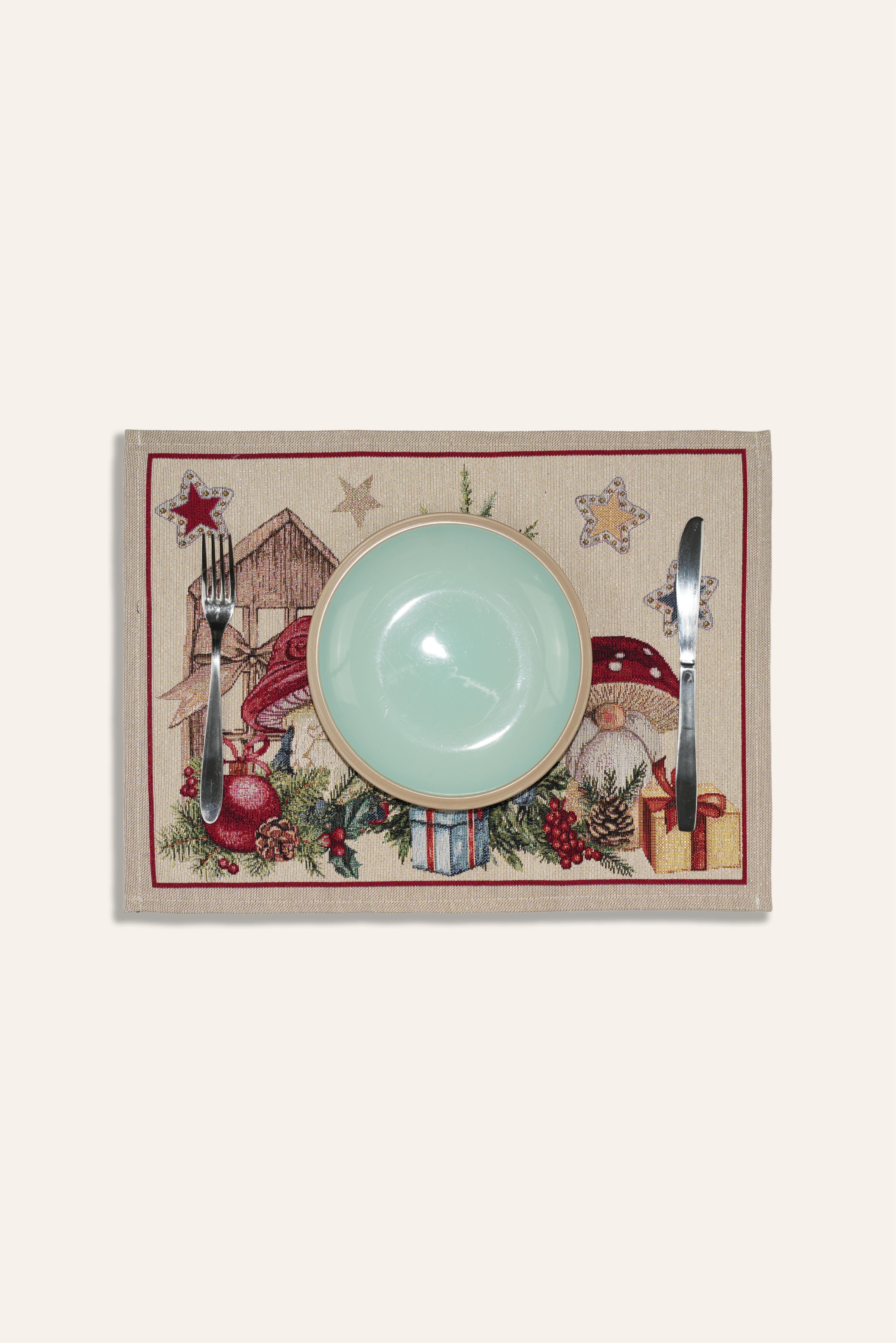 TOVAGLIETTA GOBELIN NATALIZIO GNOMO