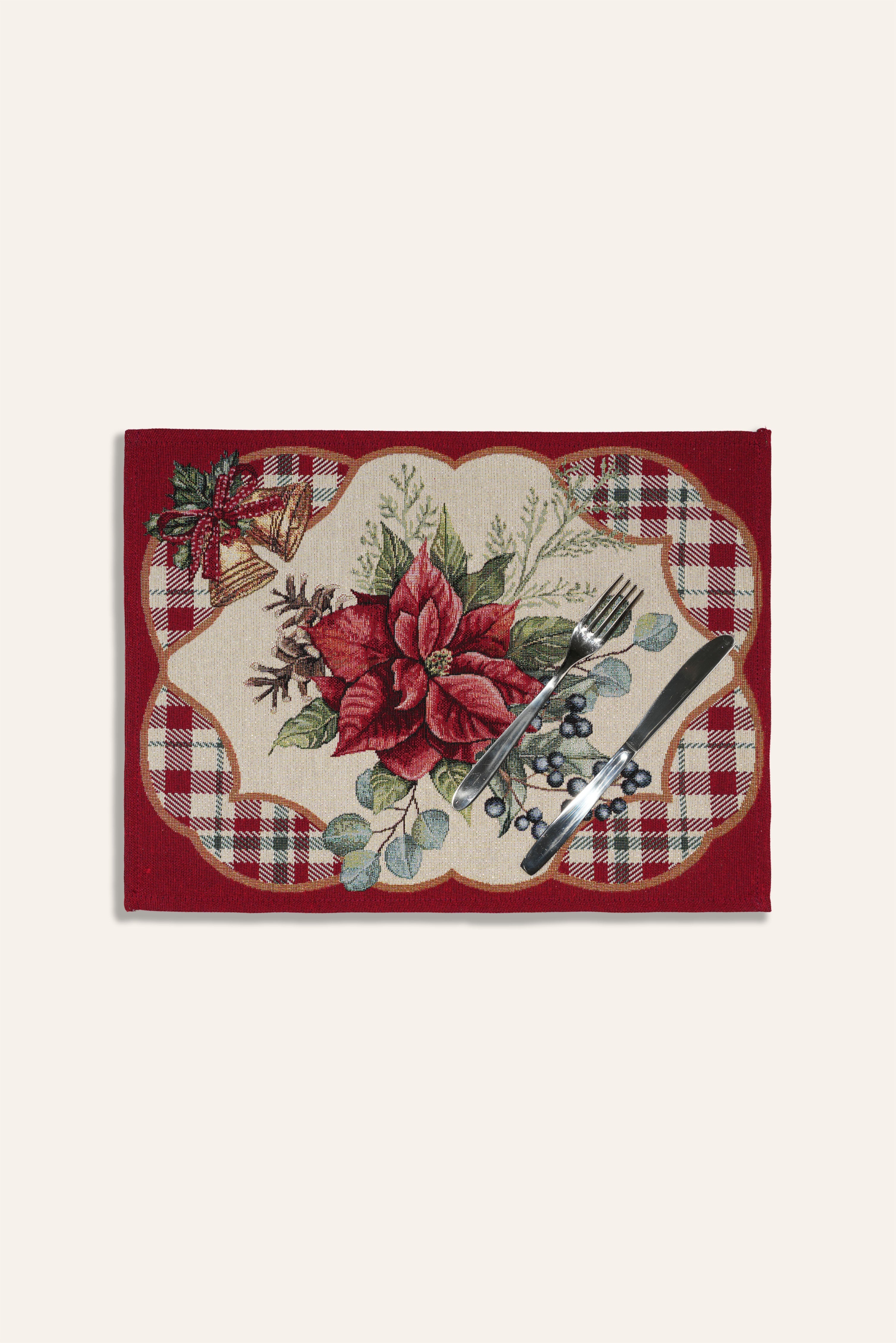 TOVAGLIETTA GOBELIN NATALIZIO FIORE 4