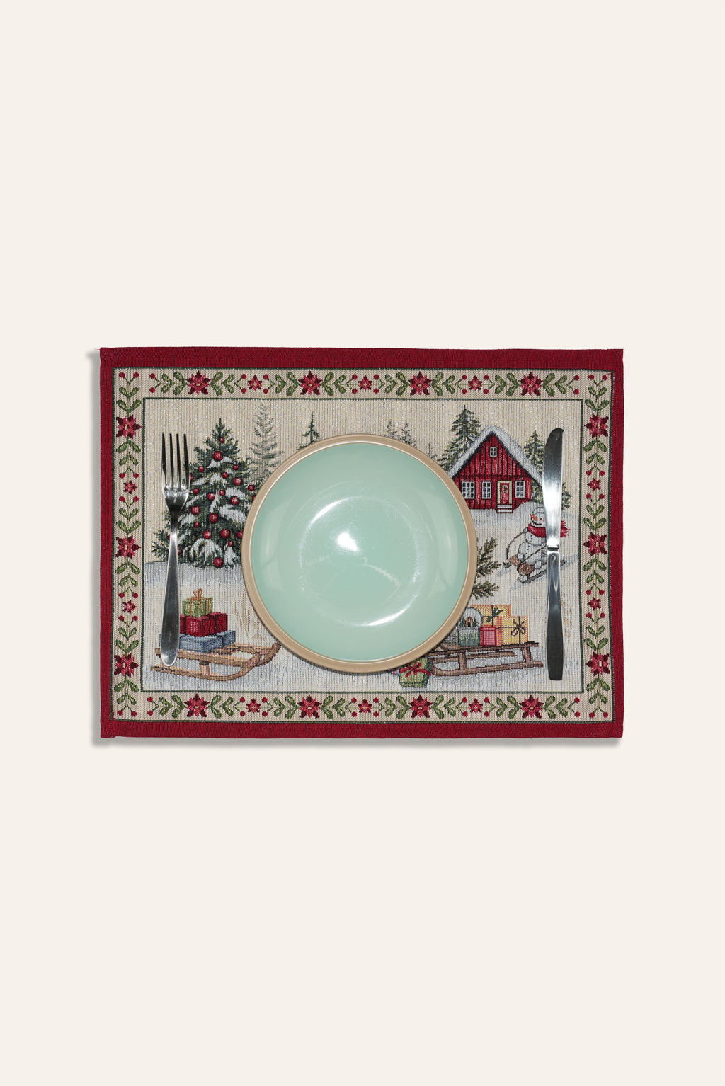 TOVAGLIETTA GOBELIN NATALIZIO CERVO 2