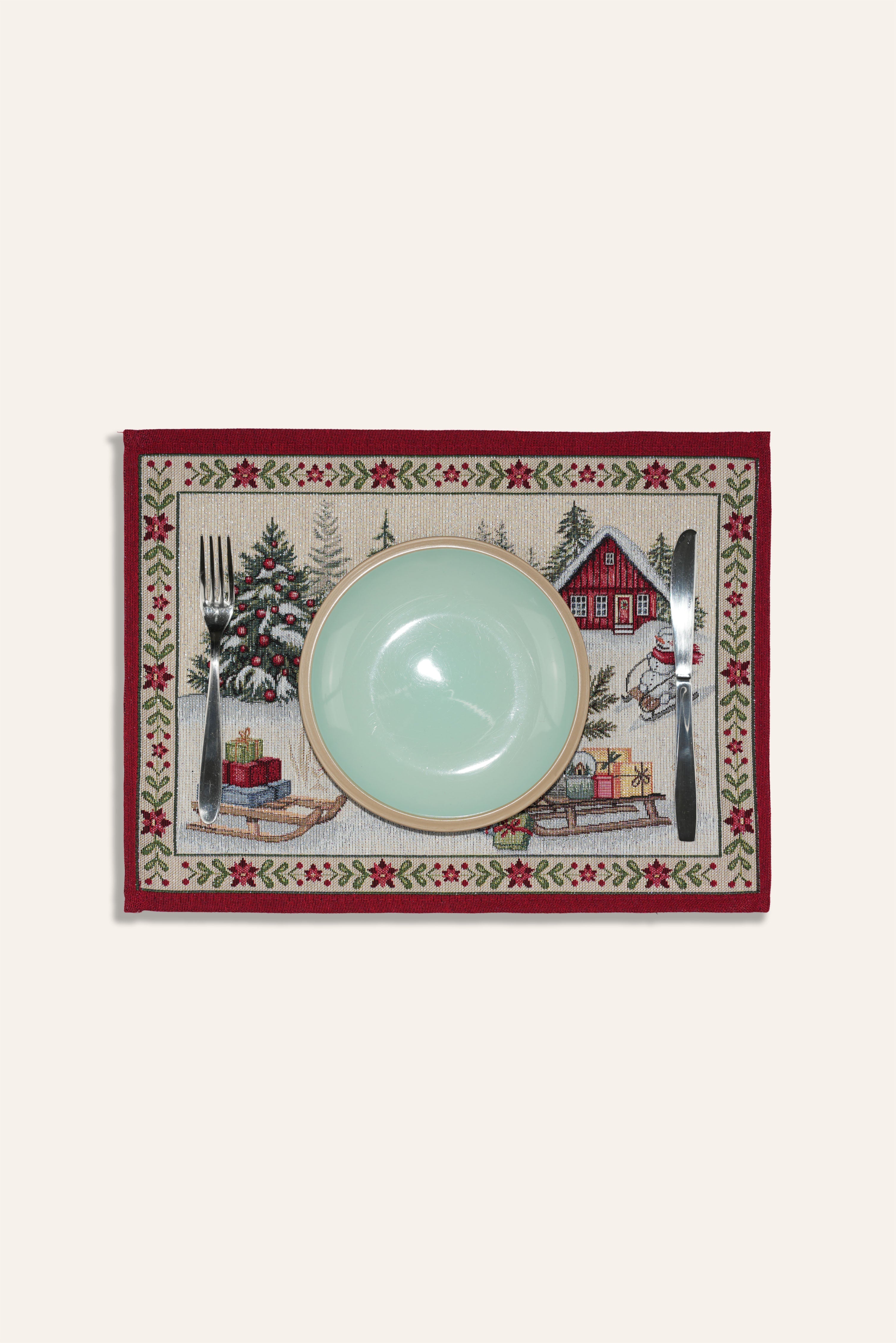 TOVAGLIETTA GOBELIN NATALIZIO CERVO 2