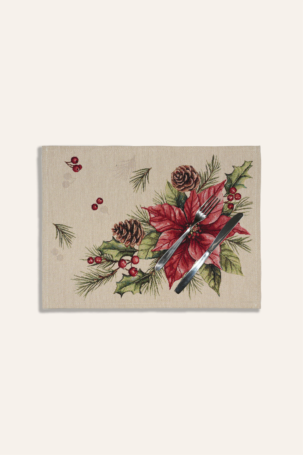 TOVAGLIETTA GOBELIN NATALIZIO FIORE