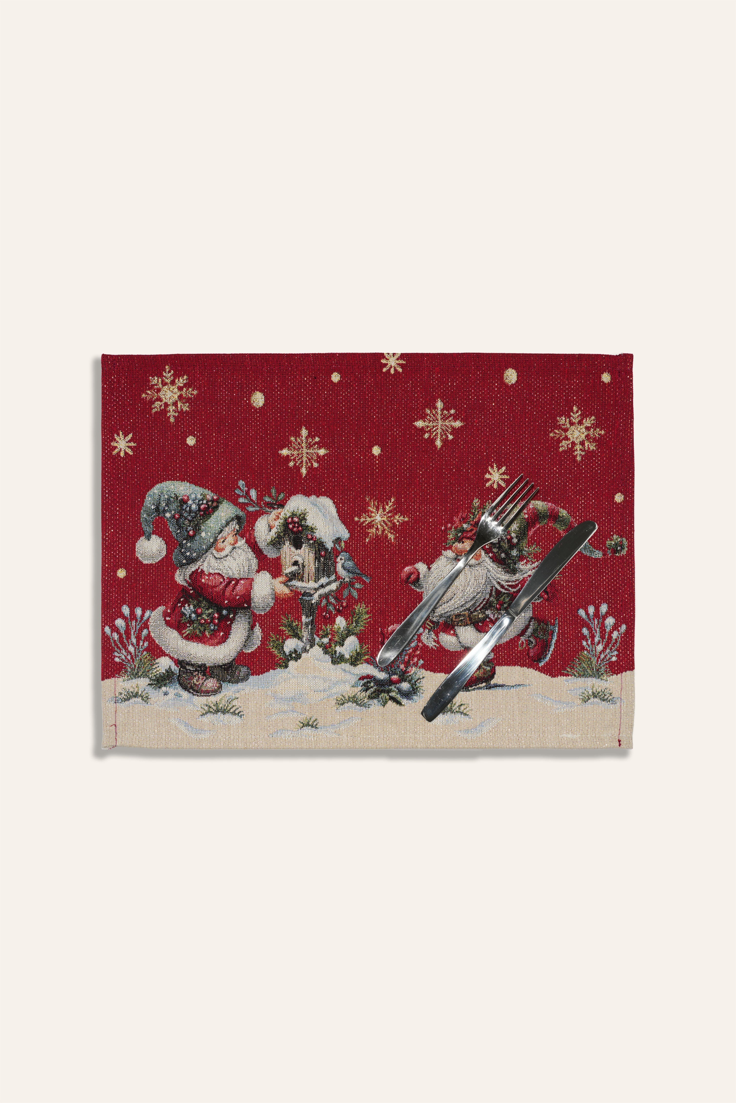 TOVAGLIETTA GOBELIN NATALIZIO BABBO NATALE 1