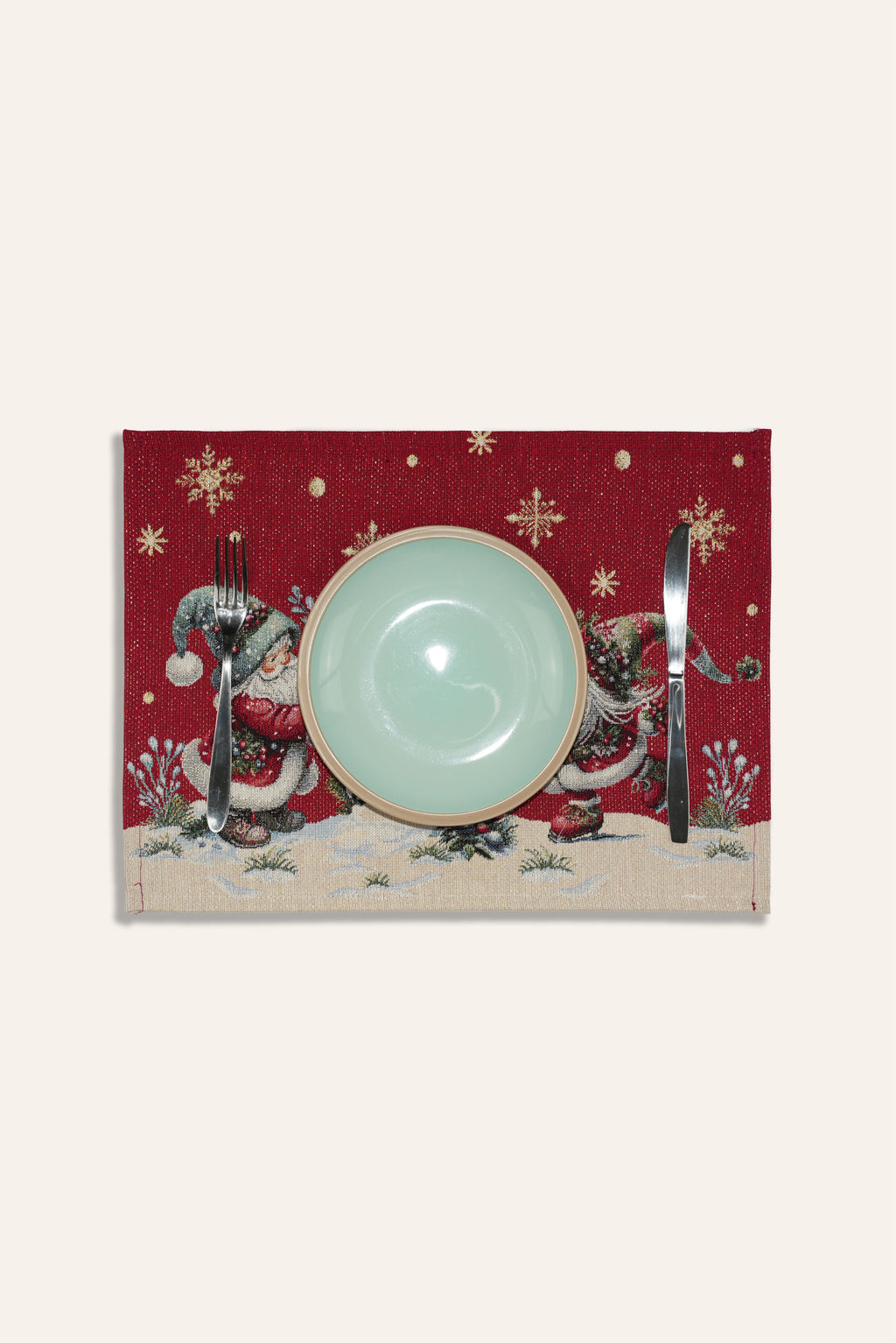 TOVAGLIETTA GOBELIN NATALIZIO BABBO NATALE 1