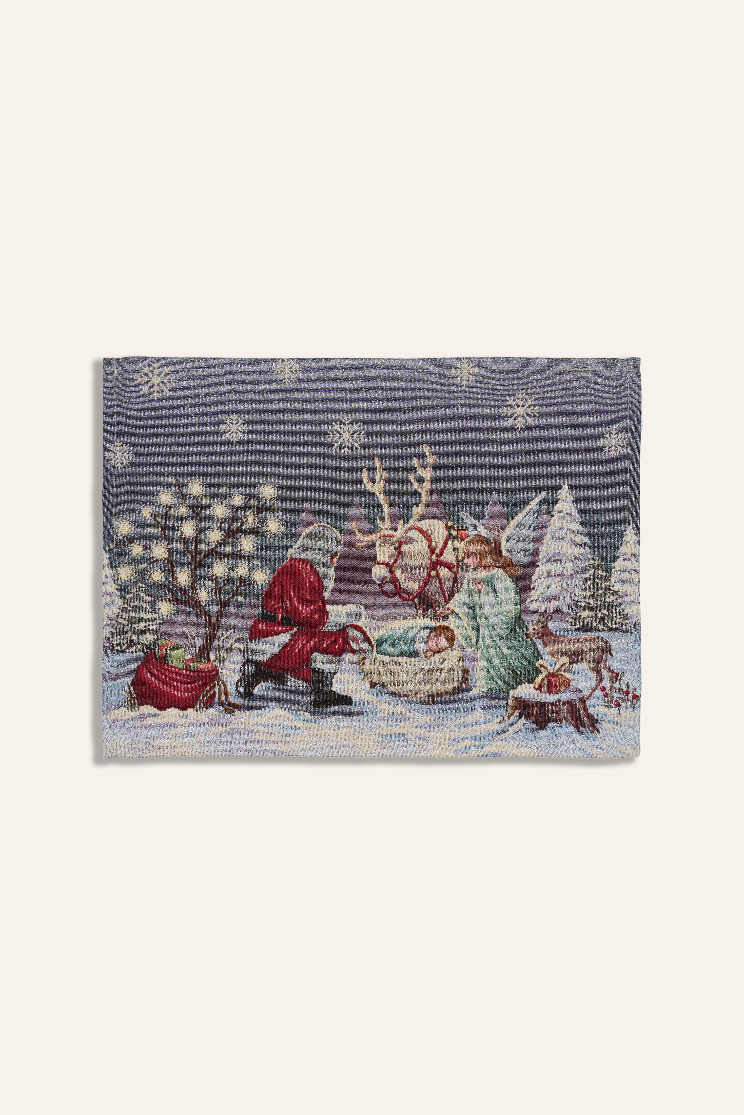 TOVAGLIETTA GOBELIN NATALIZIO BABBO NATALE 7