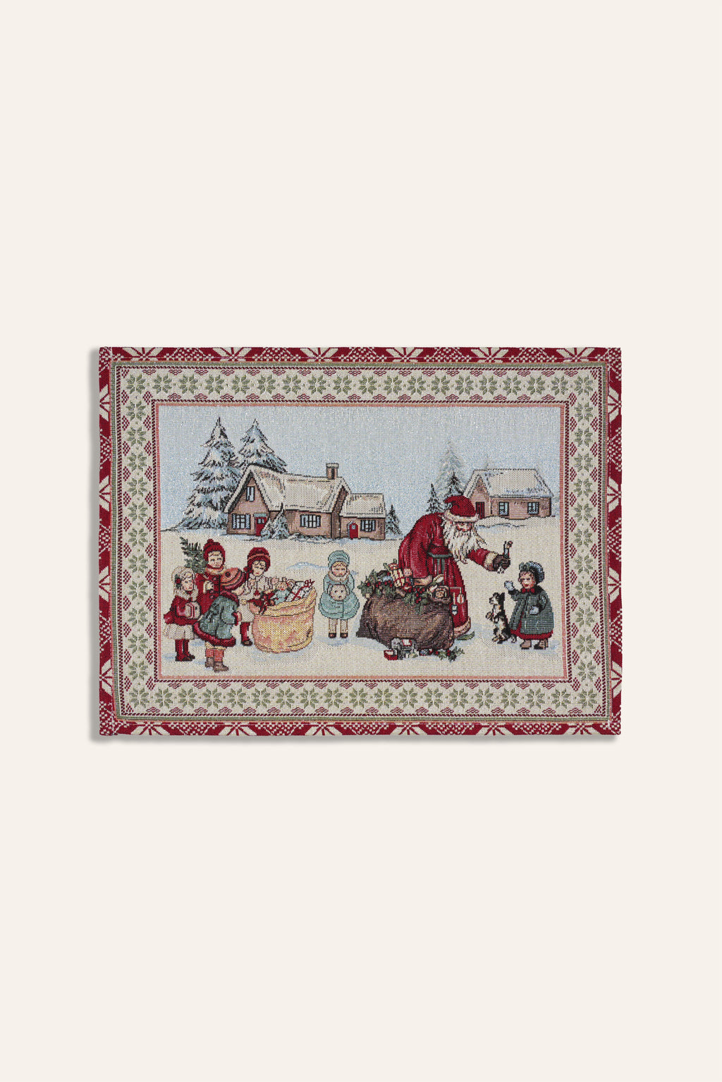 TOVAGLIETTA GOBELIN NATALIZIO BABBO NATALE 5