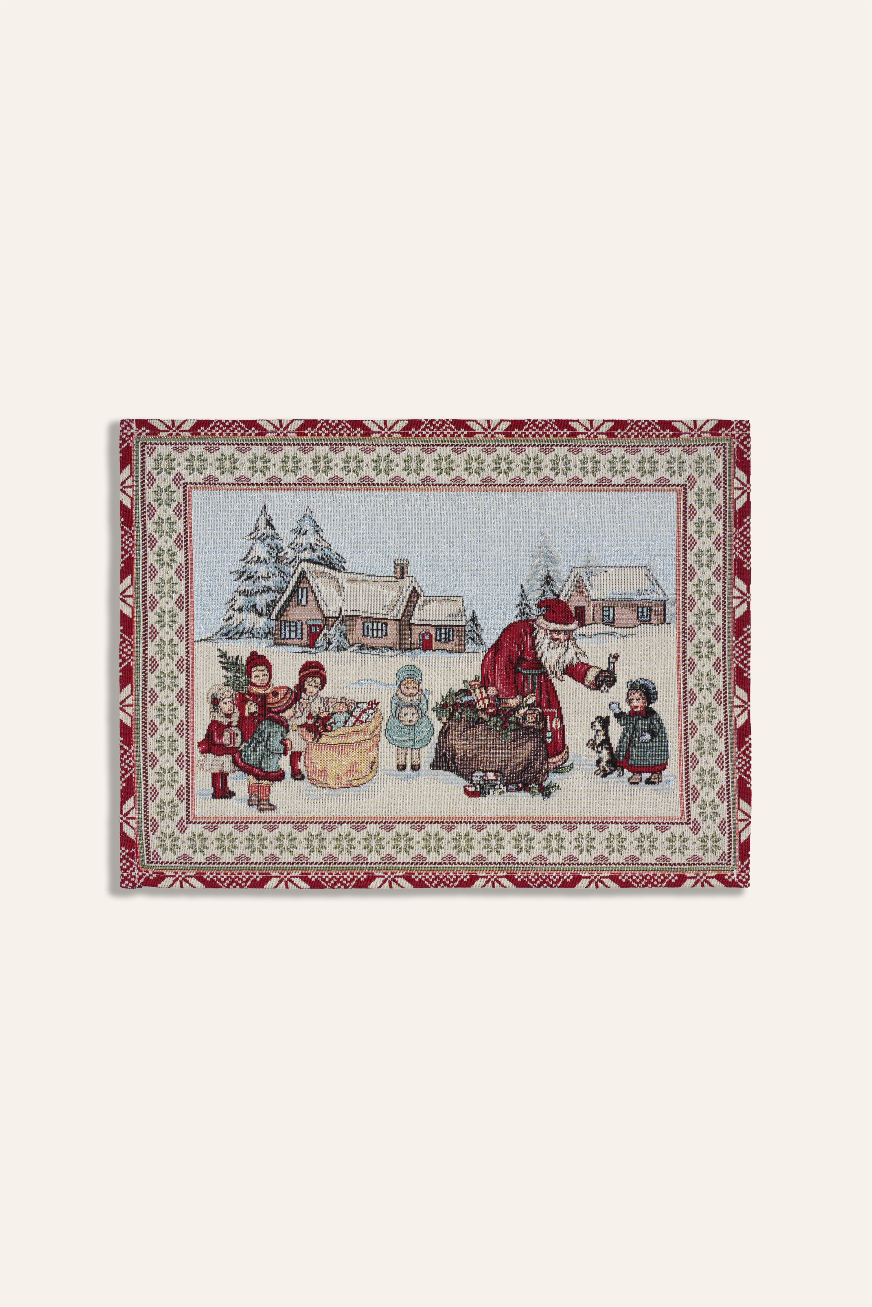 TOVAGLIETTA GOBELIN NATALIZIO BABBO NATALE 5