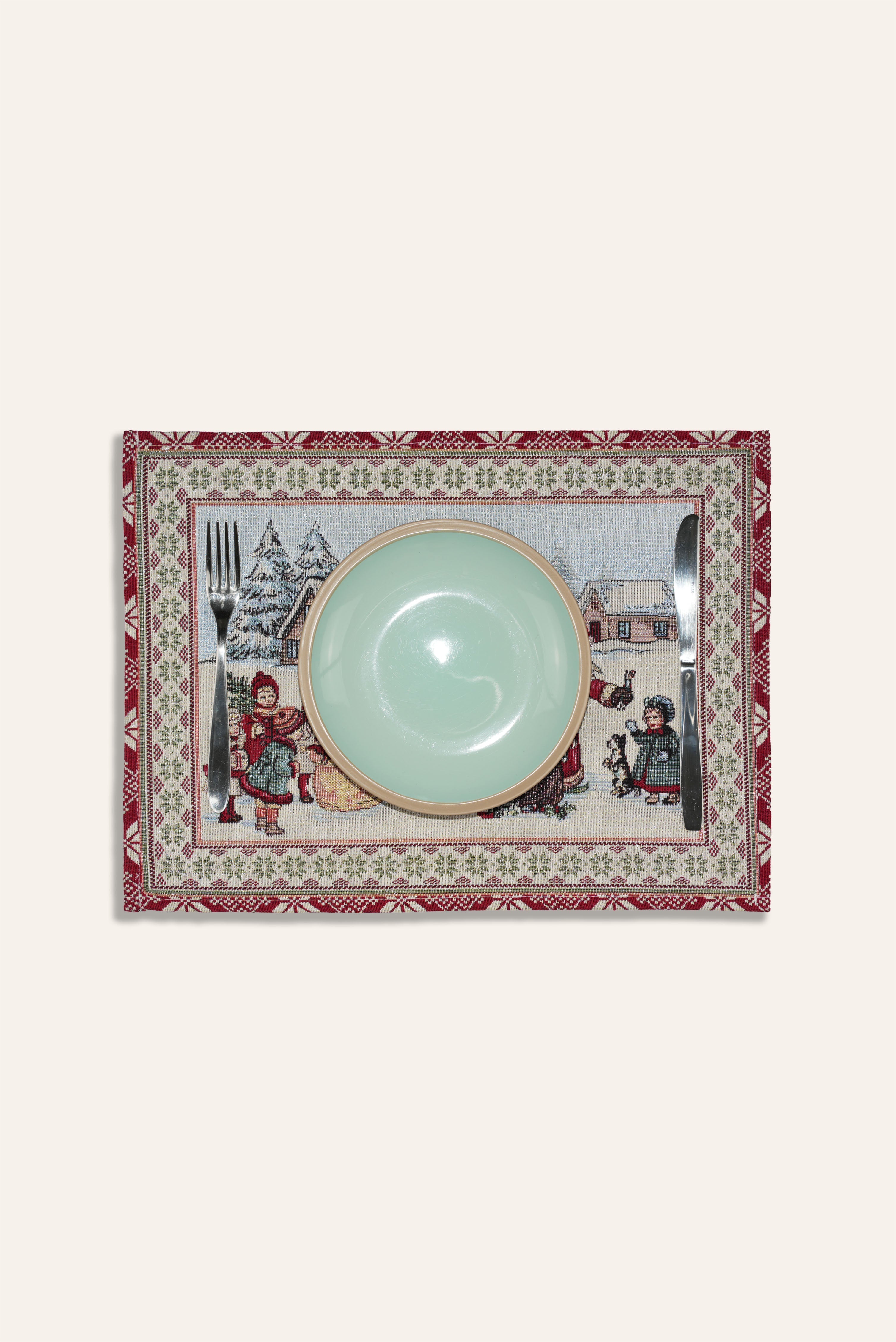 TOVAGLIETTA GOBELIN NATALIZIO BABBO NATALE 5