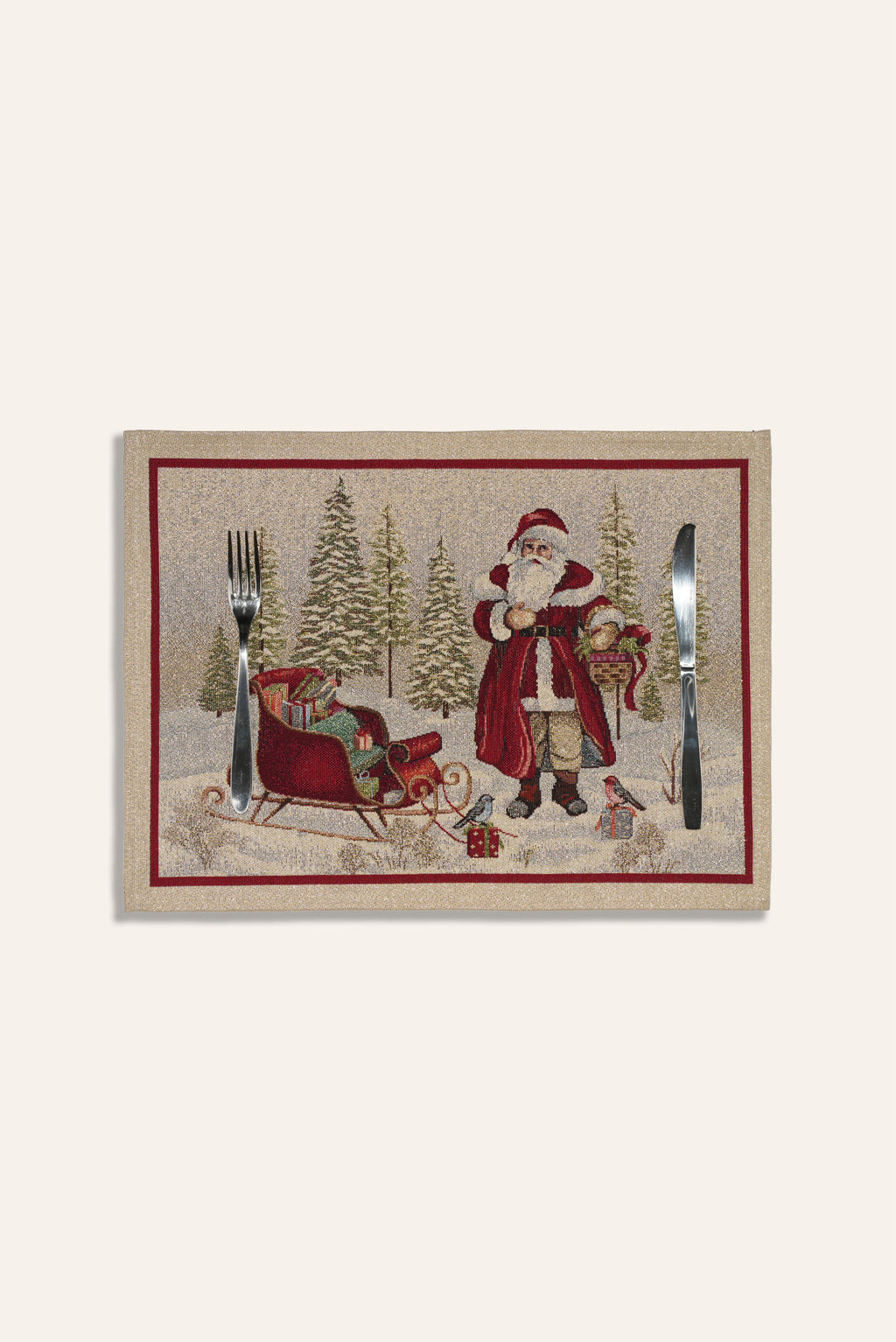 TOVAGLIETTA GOBELIN NATALIZIO BABBO NATALE 6