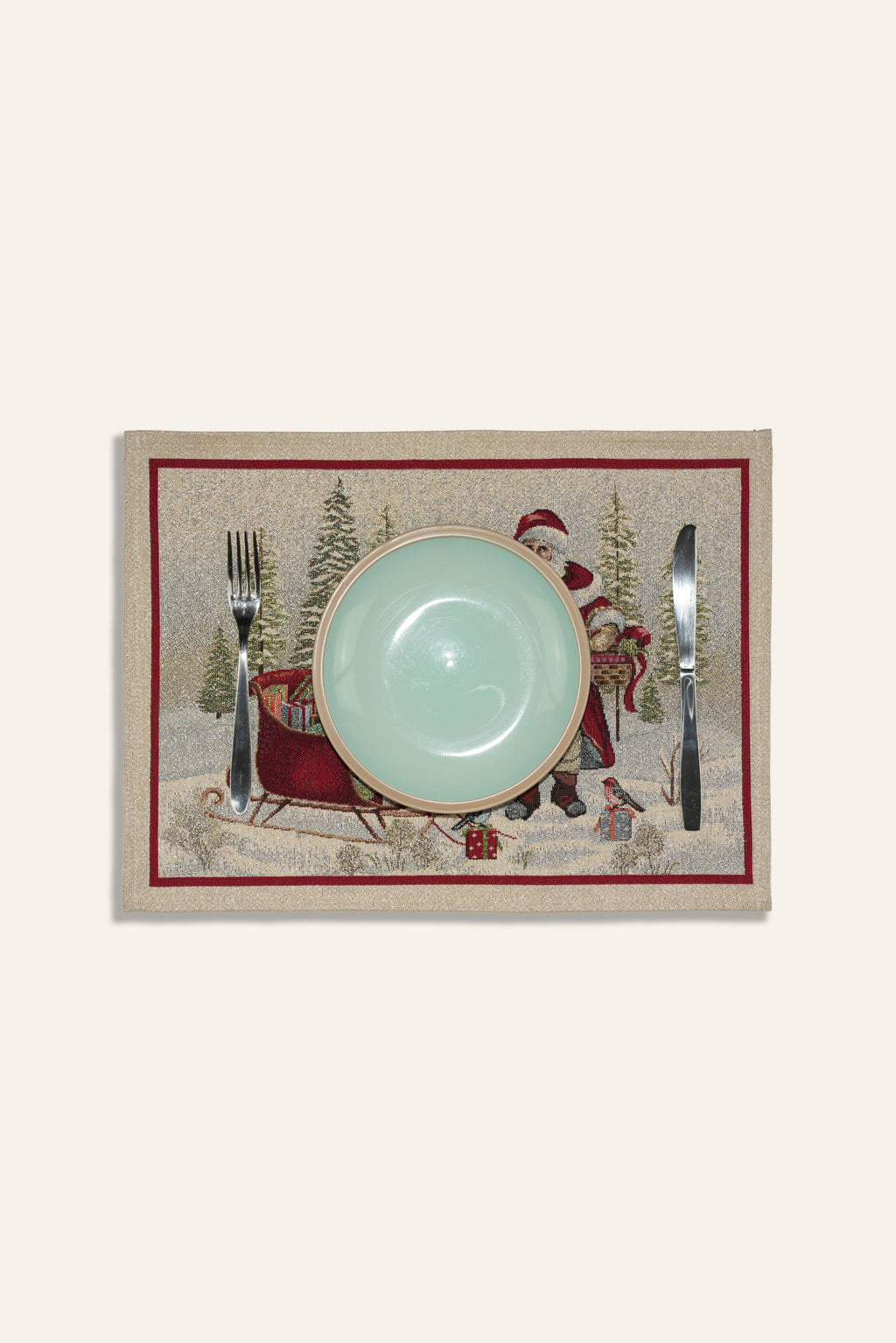 TOVAGLIETTA GOBELIN NATALIZIO BABBO NATALE 6