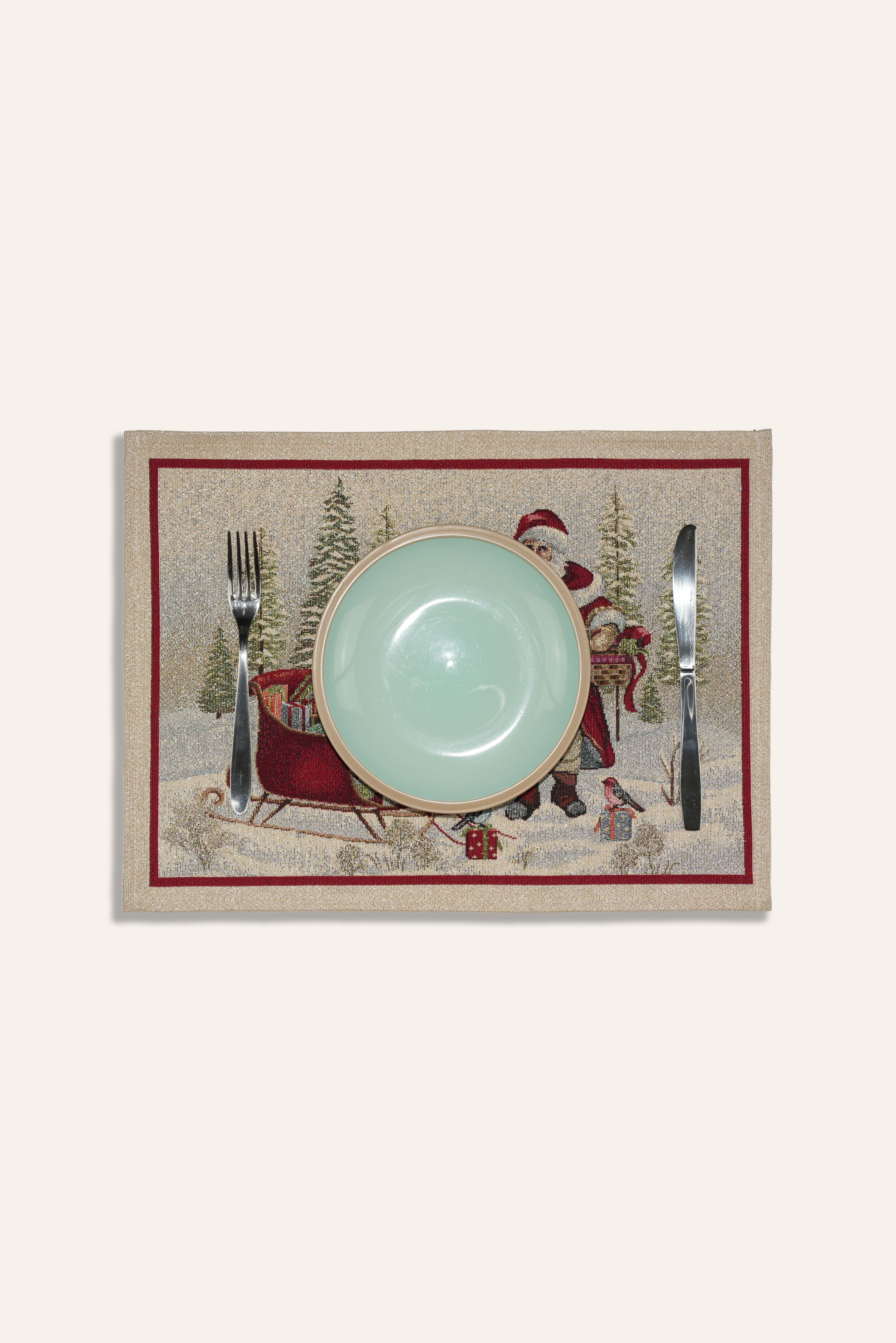 TOVAGLIETTA GOBELIN NATALIZIO BABBO NATALE 6