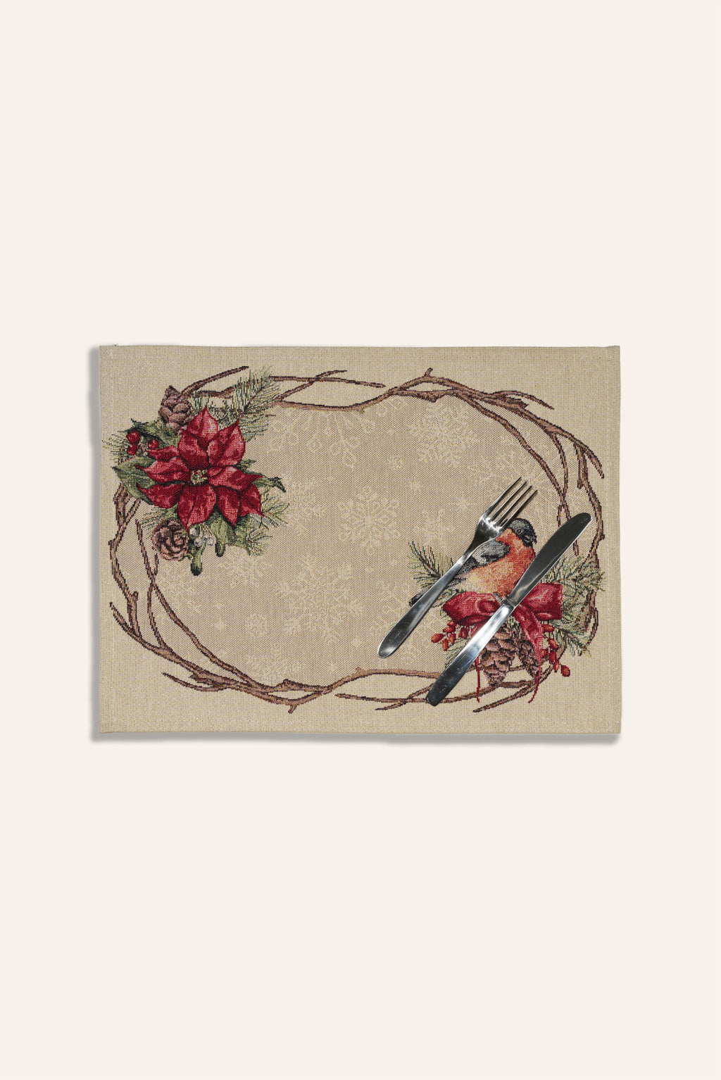 TOVAGLIETTA GOBELIN NATALIZIO FIORE 6