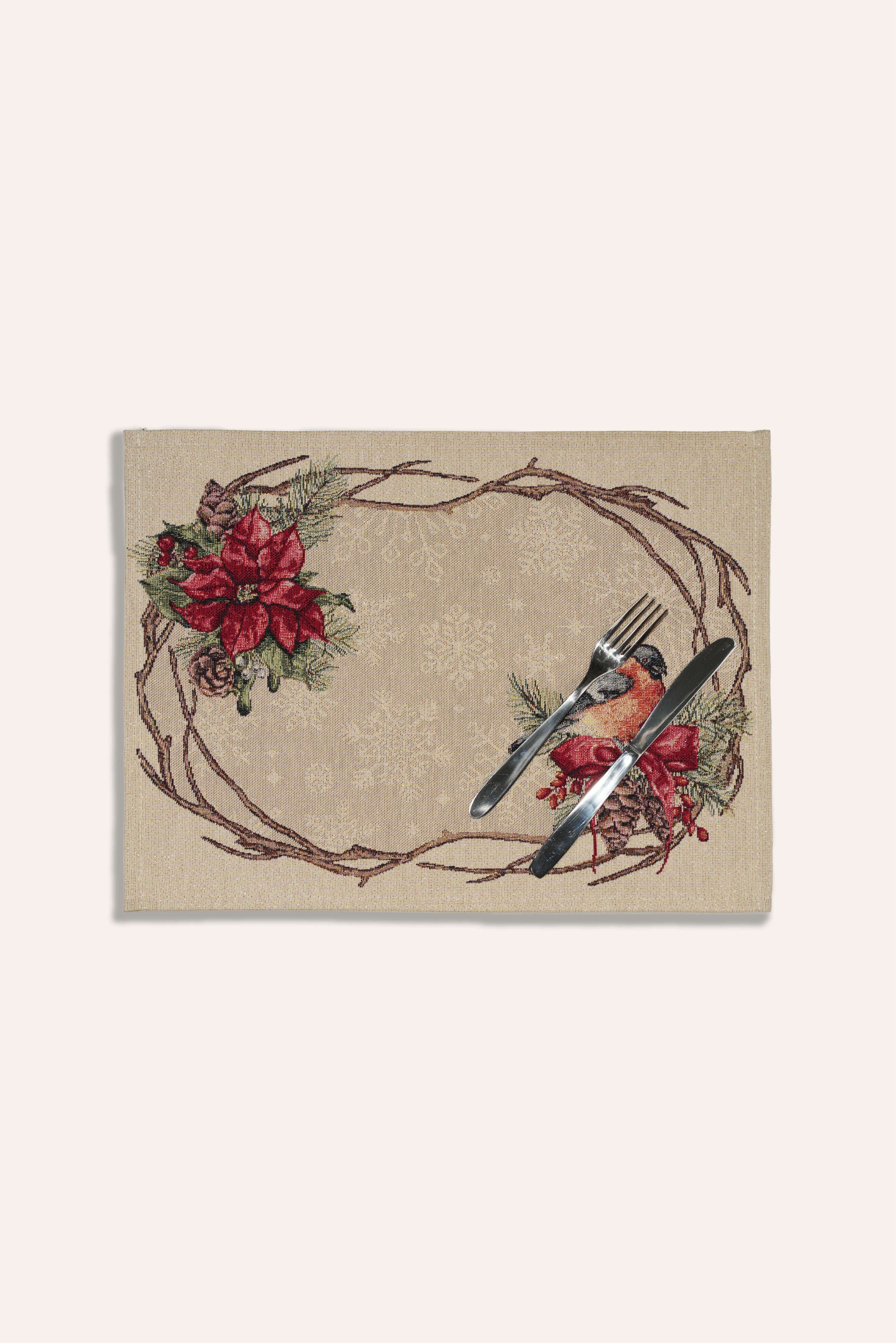 TOVAGLIETTA GOBELIN NATALIZIO FIORE 6