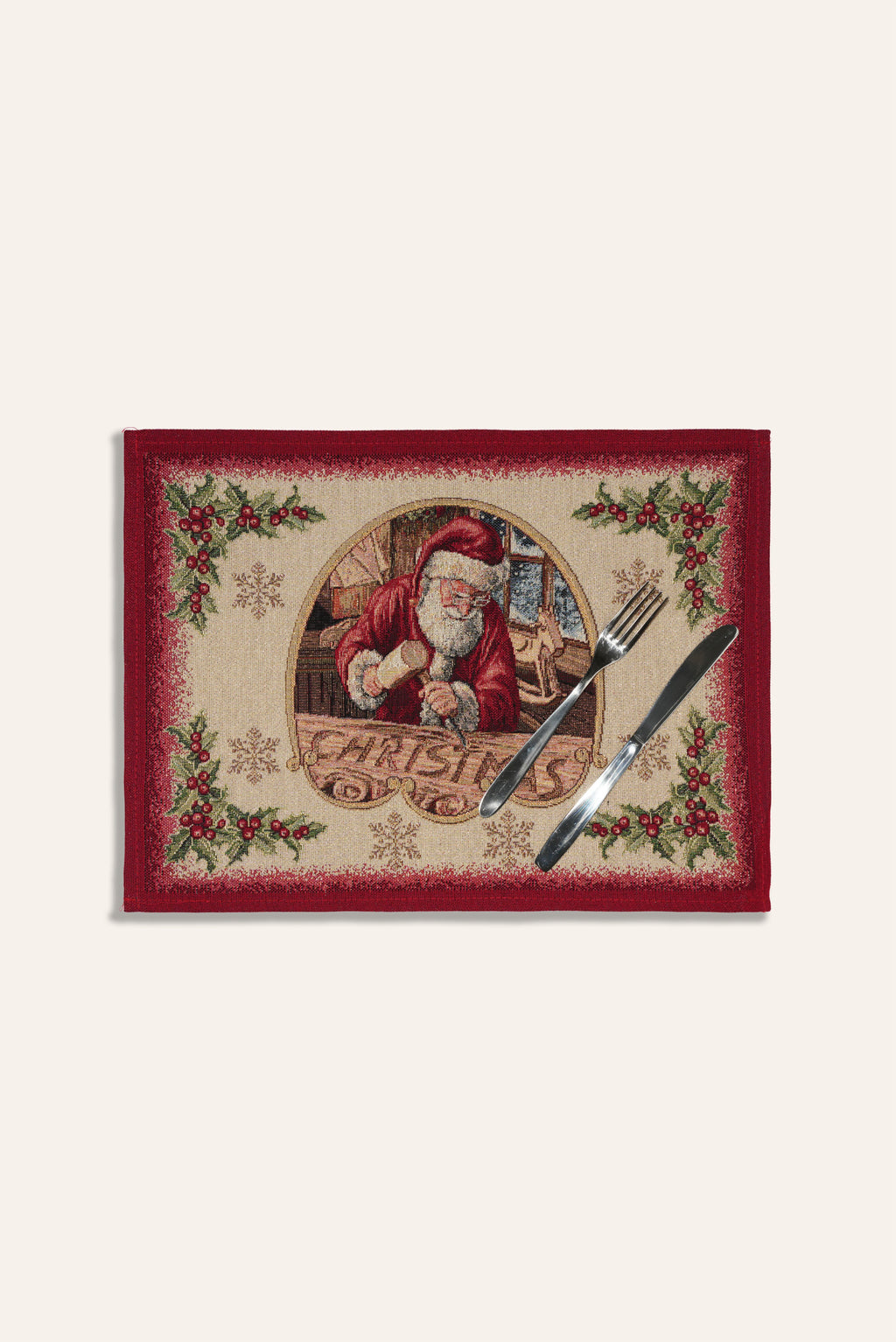 TOVAGLIETTA GOBELIN NATALIZIO BABBO NATALE 8