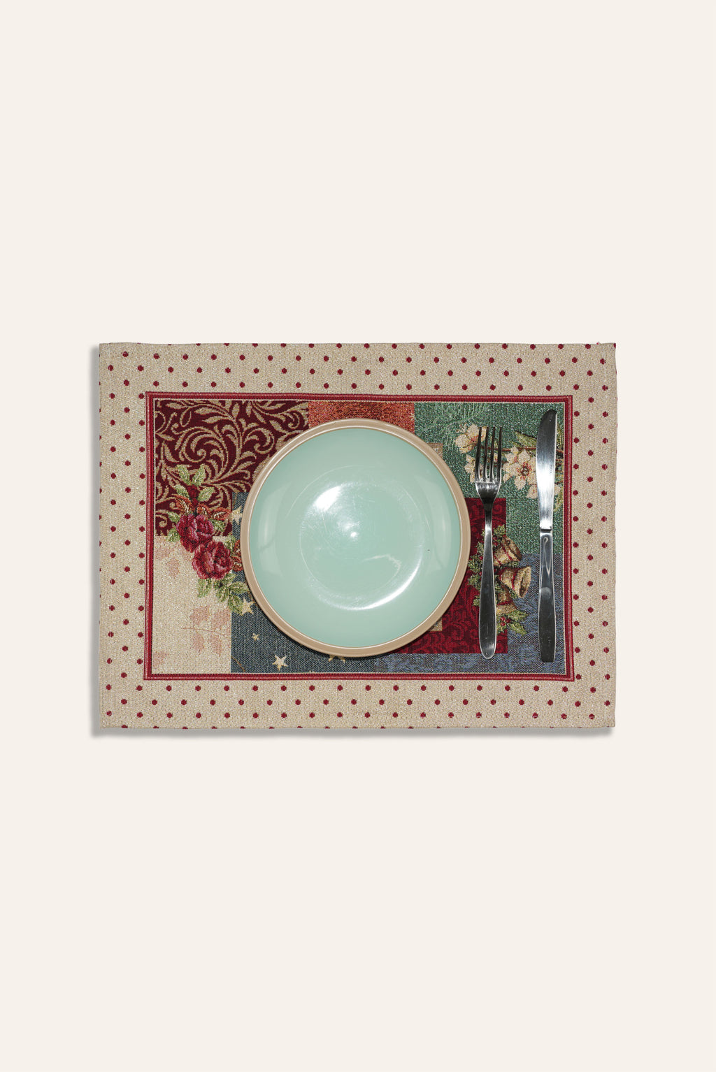 TOVAGLIETTA GOBELIN NATALIZIO GHIRLANDA