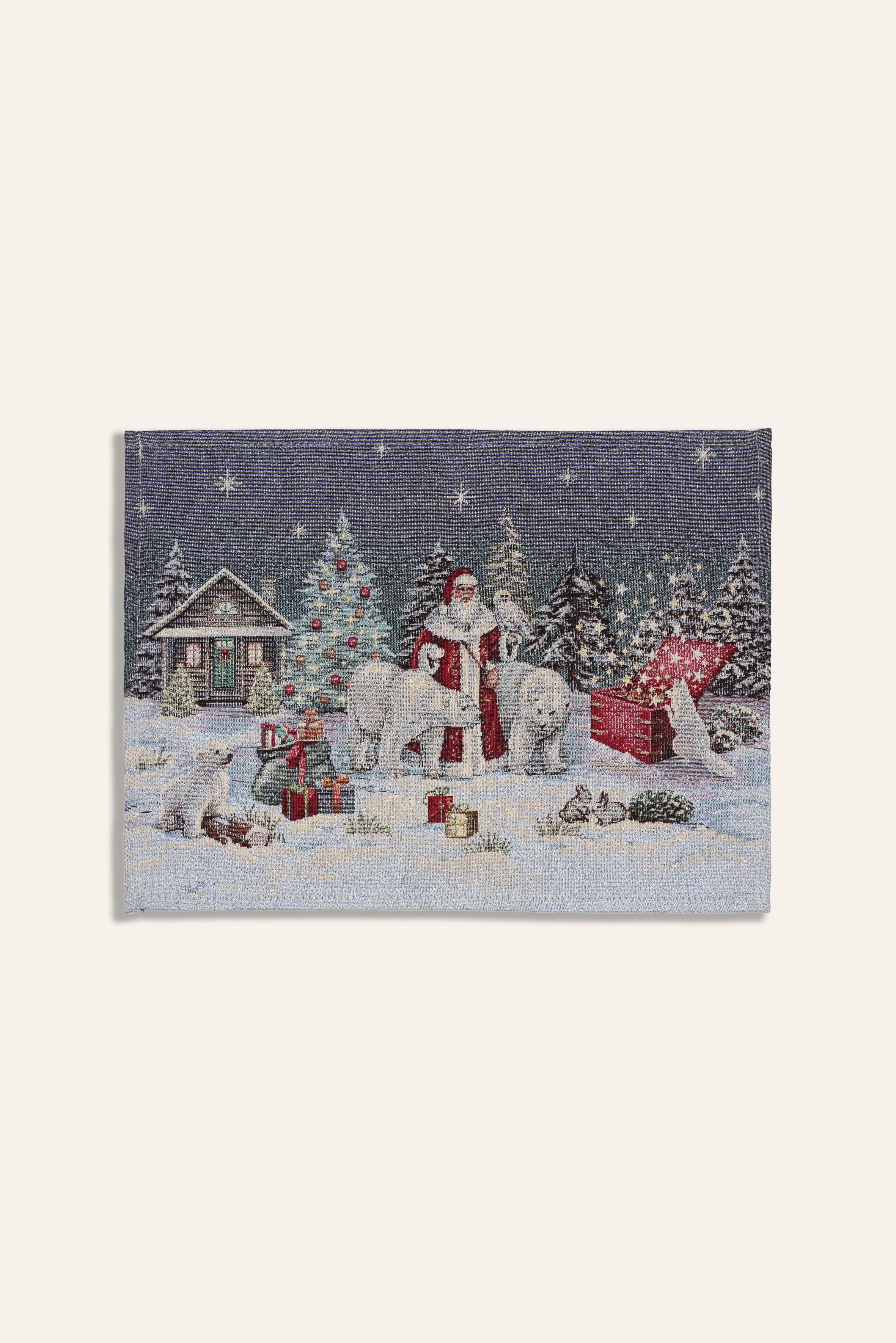 TOVAGLIETTA GOBELIN NATALIZIO BABBO NATALE 9