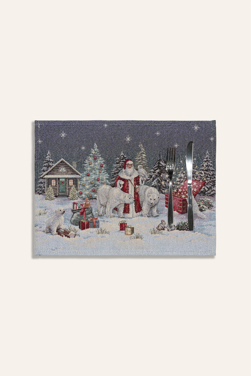 TOVAGLIETTA GOBELIN NATALIZIO BABBO NATALE 9