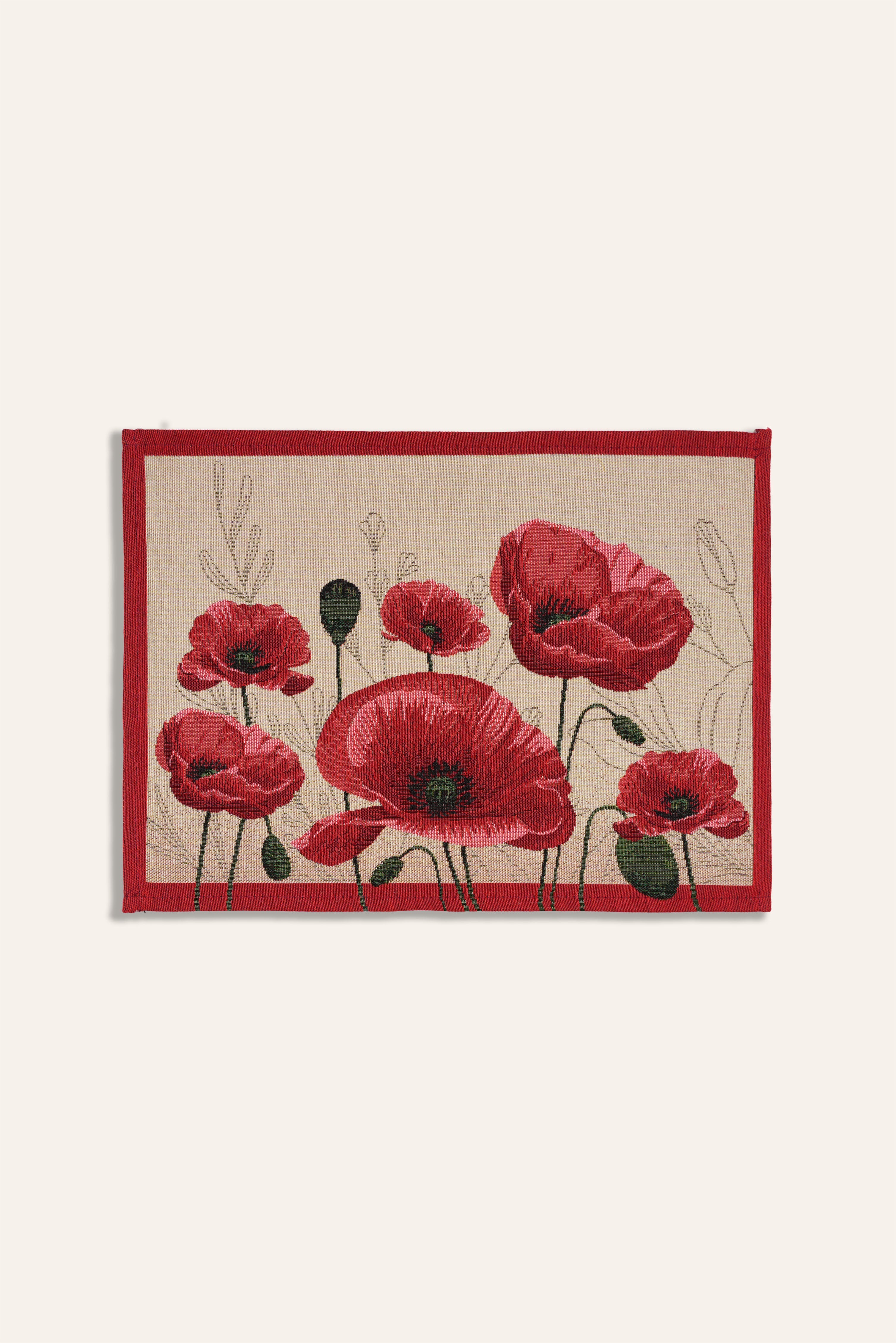 TOVAGLIETTA GOBELIN PAPAVARI ROSSI