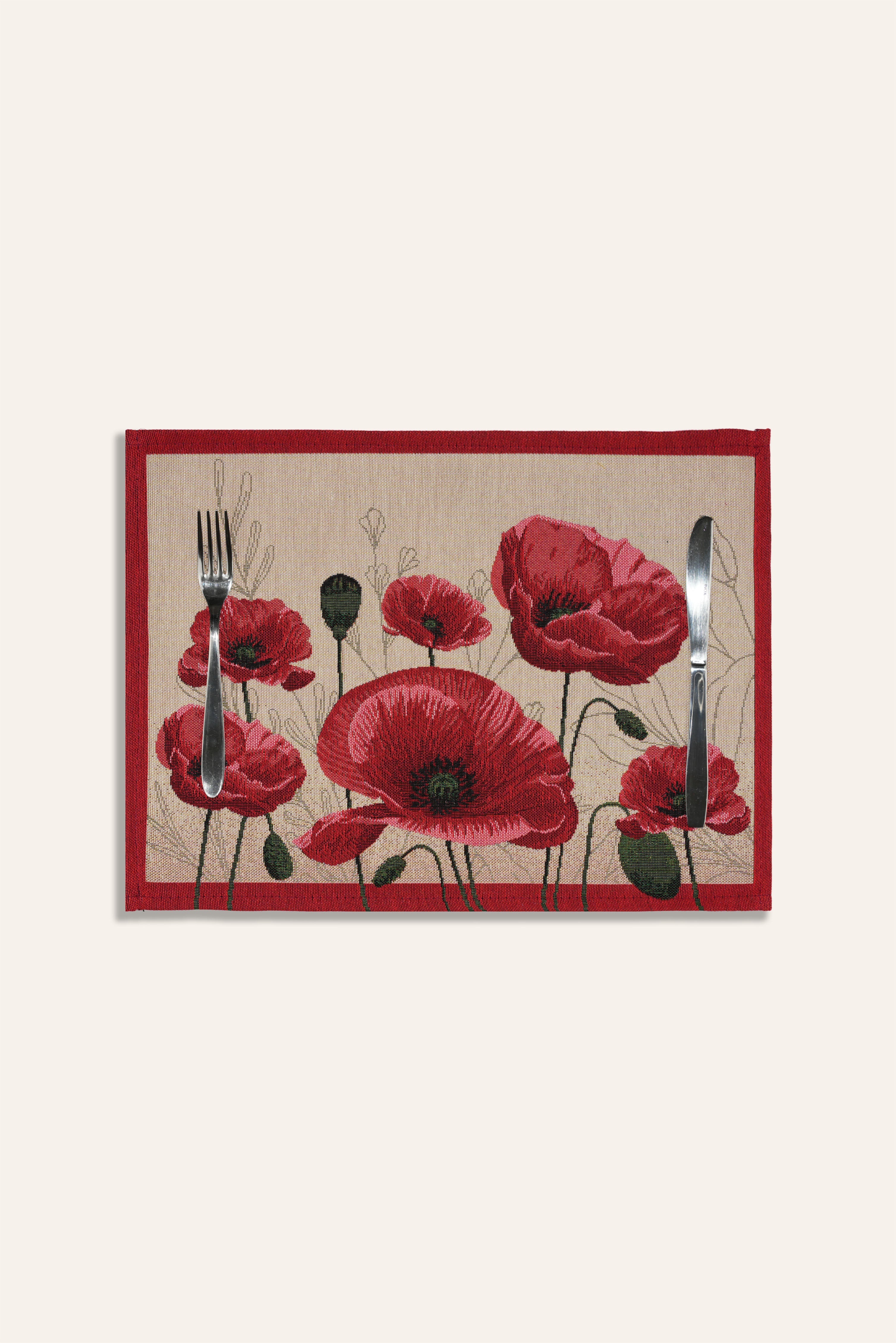 TOVAGLIETTA GOBELIN PAPAVARI ROSSI
